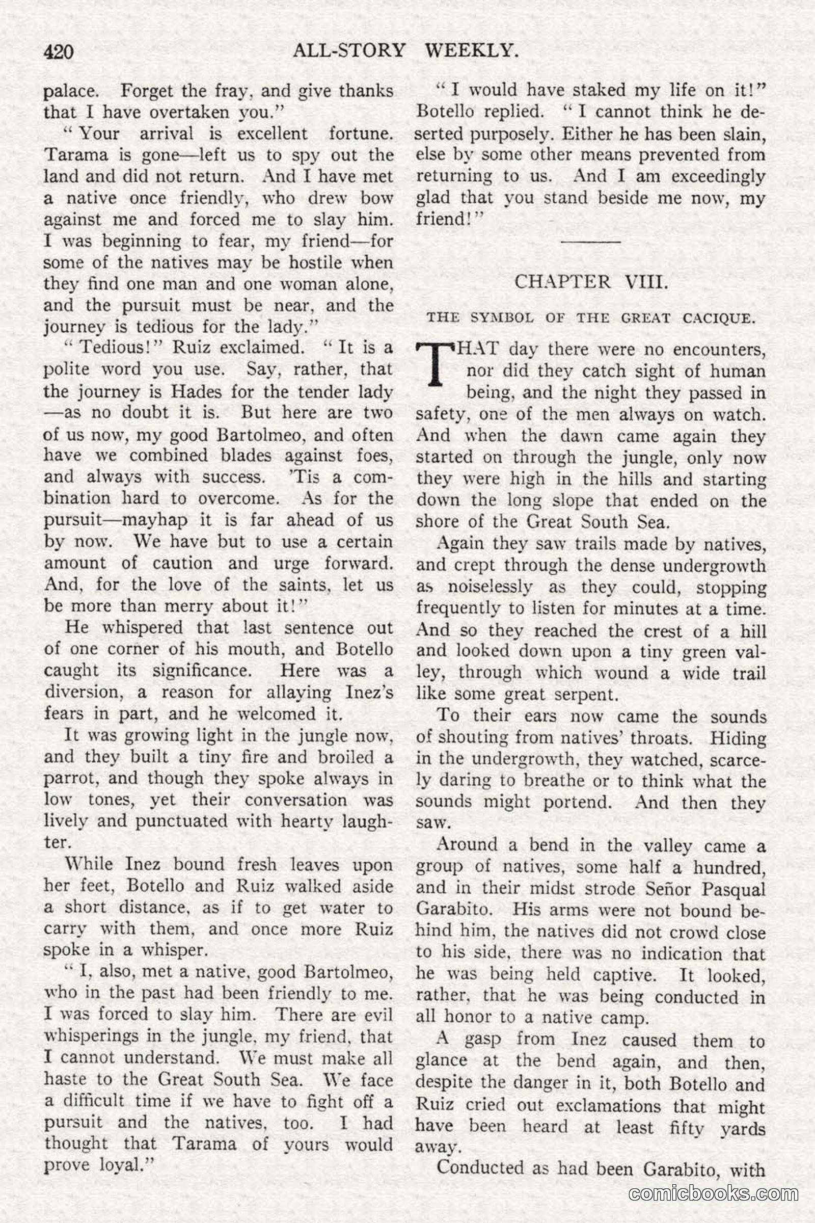 All Story Magazine, February 3, 1917 — page 78 of 196
