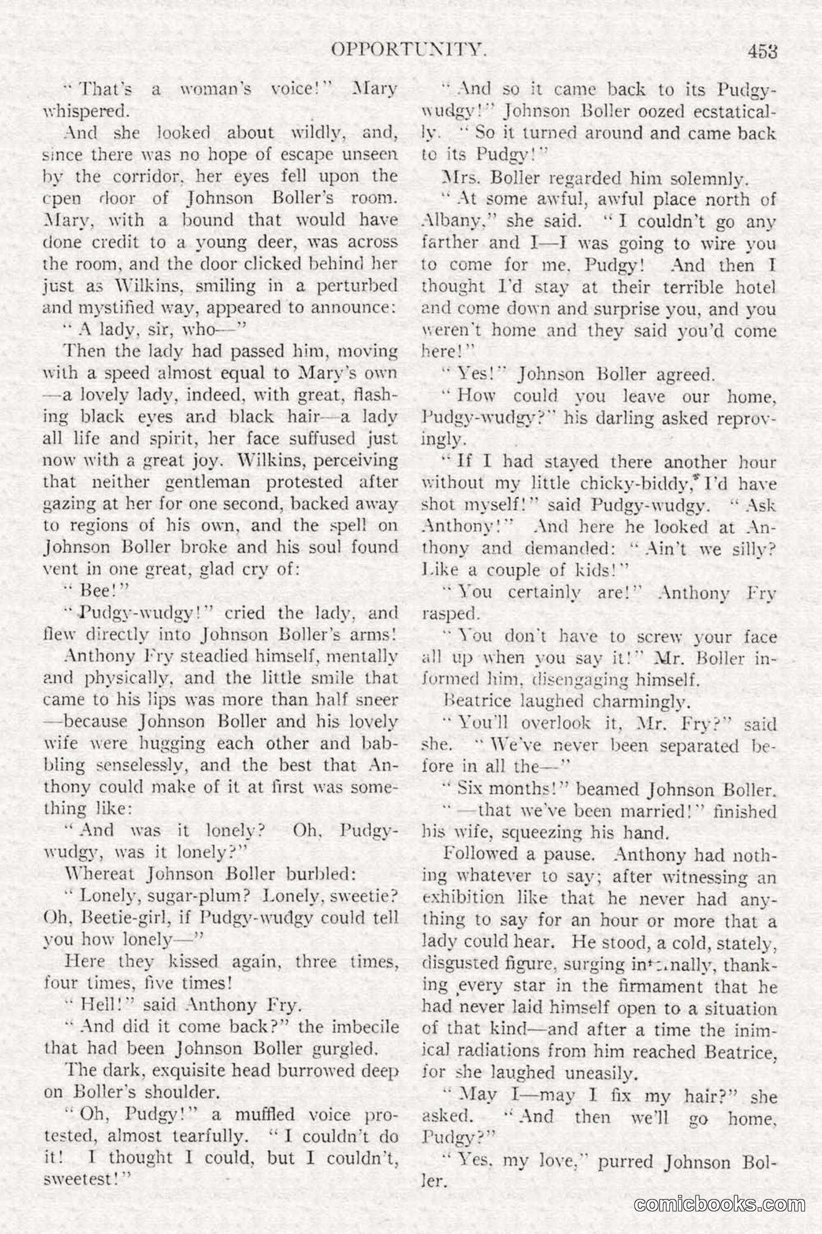 All Story Magazine, February 3, 1917 — page 111 of 196