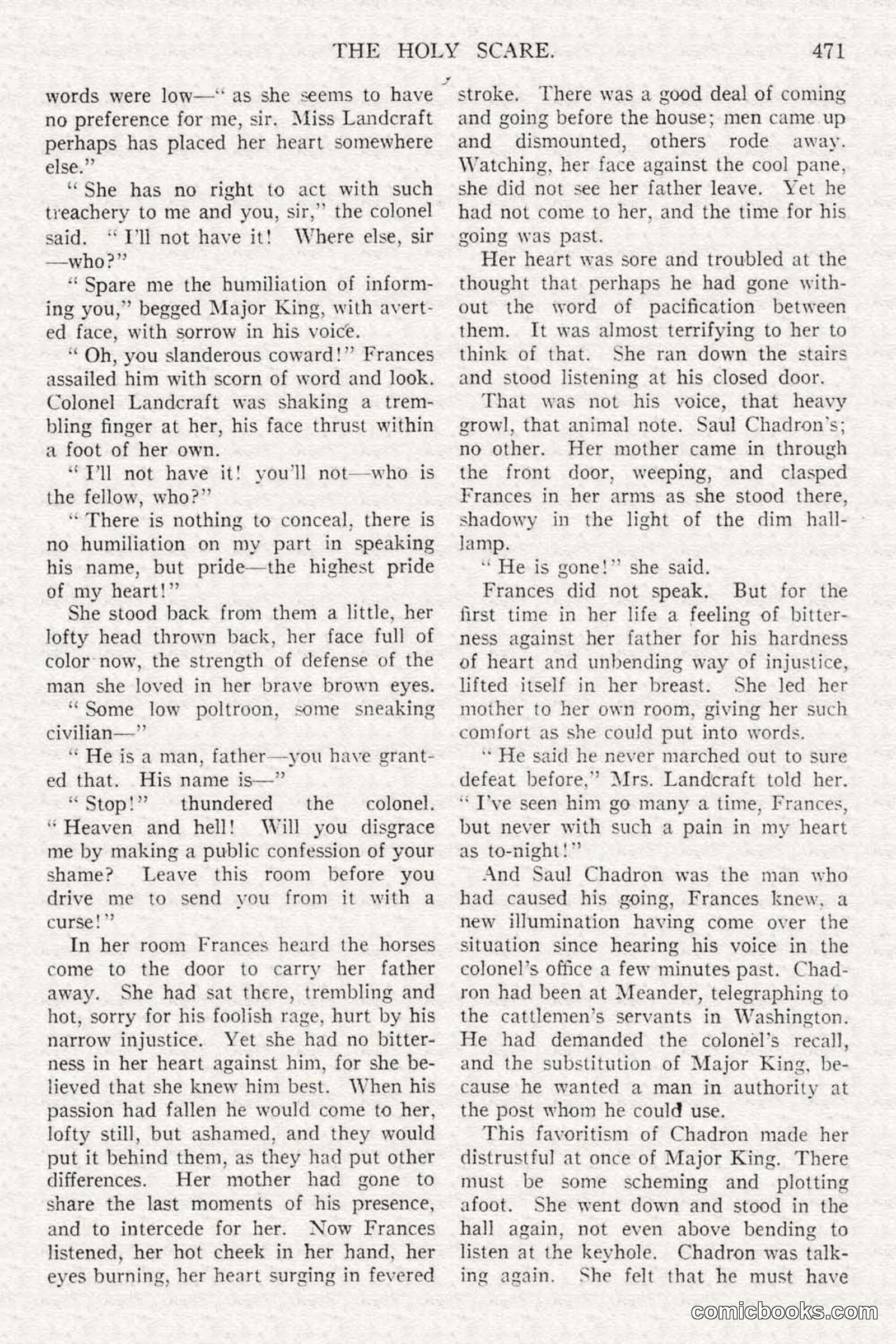 All Story Magazine, February 3, 1917 — page 129 of 196