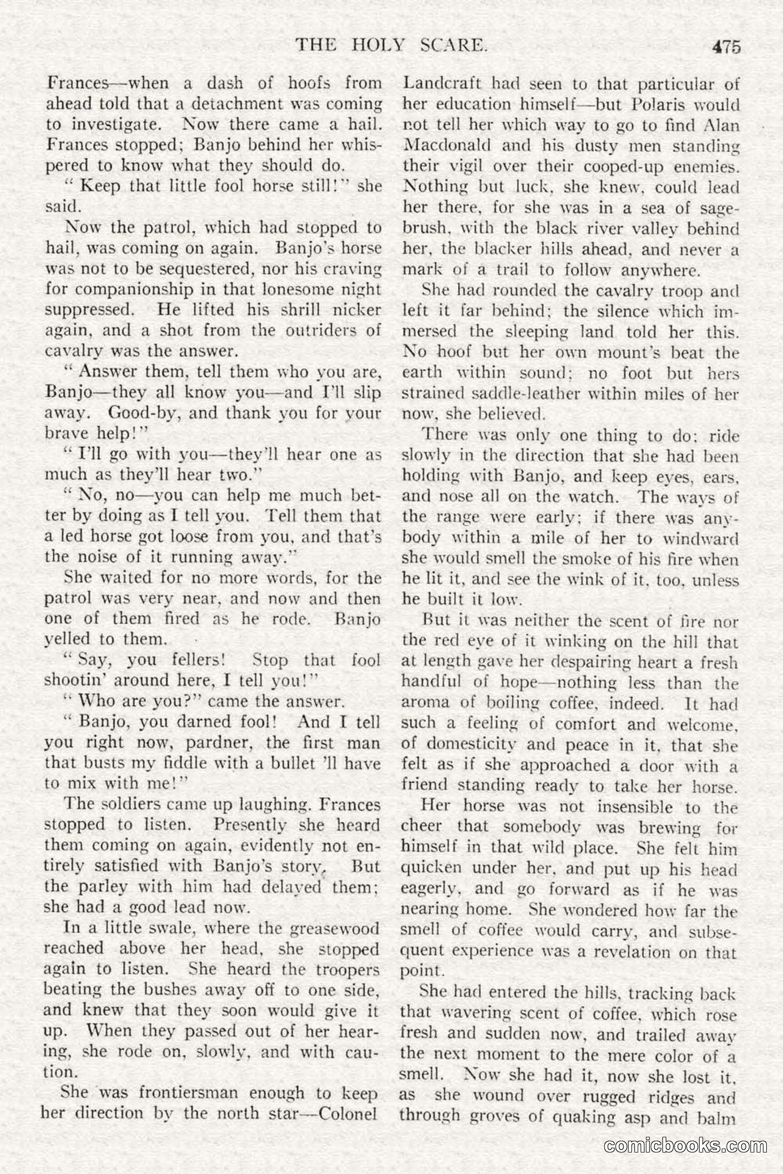 All Story Magazine, February 3, 1917 — page 133 of 196