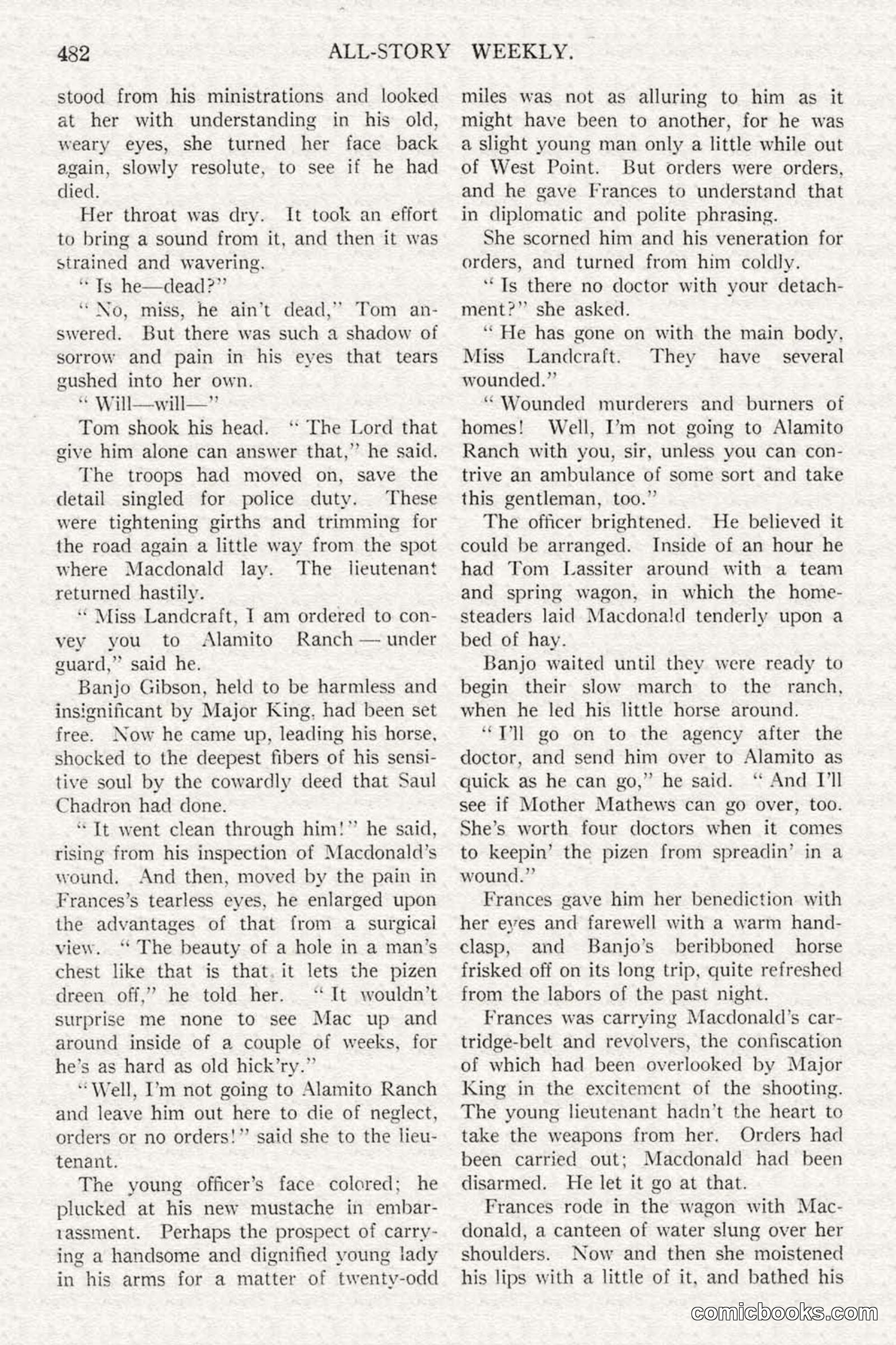 All Story Magazine, February 3, 1917 — page 140 of 196