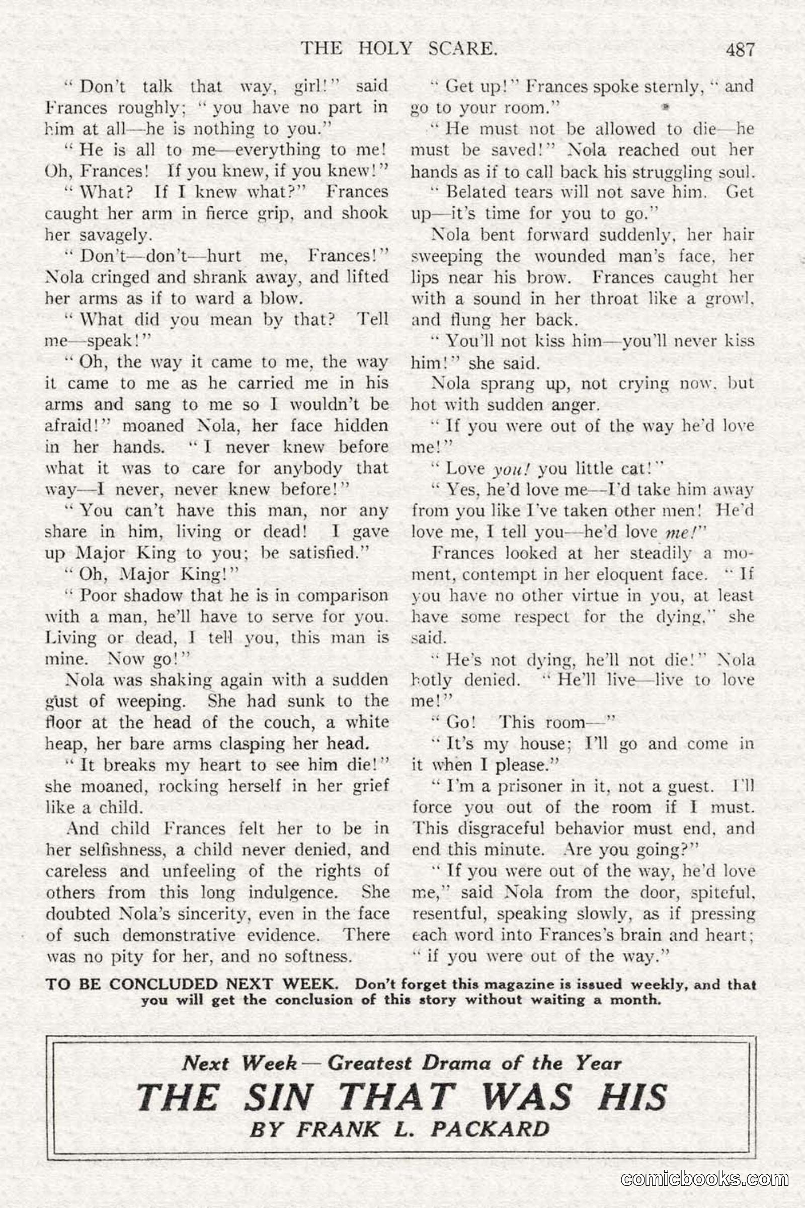 All Story Magazine, February 3, 1917 — page 145 of 196