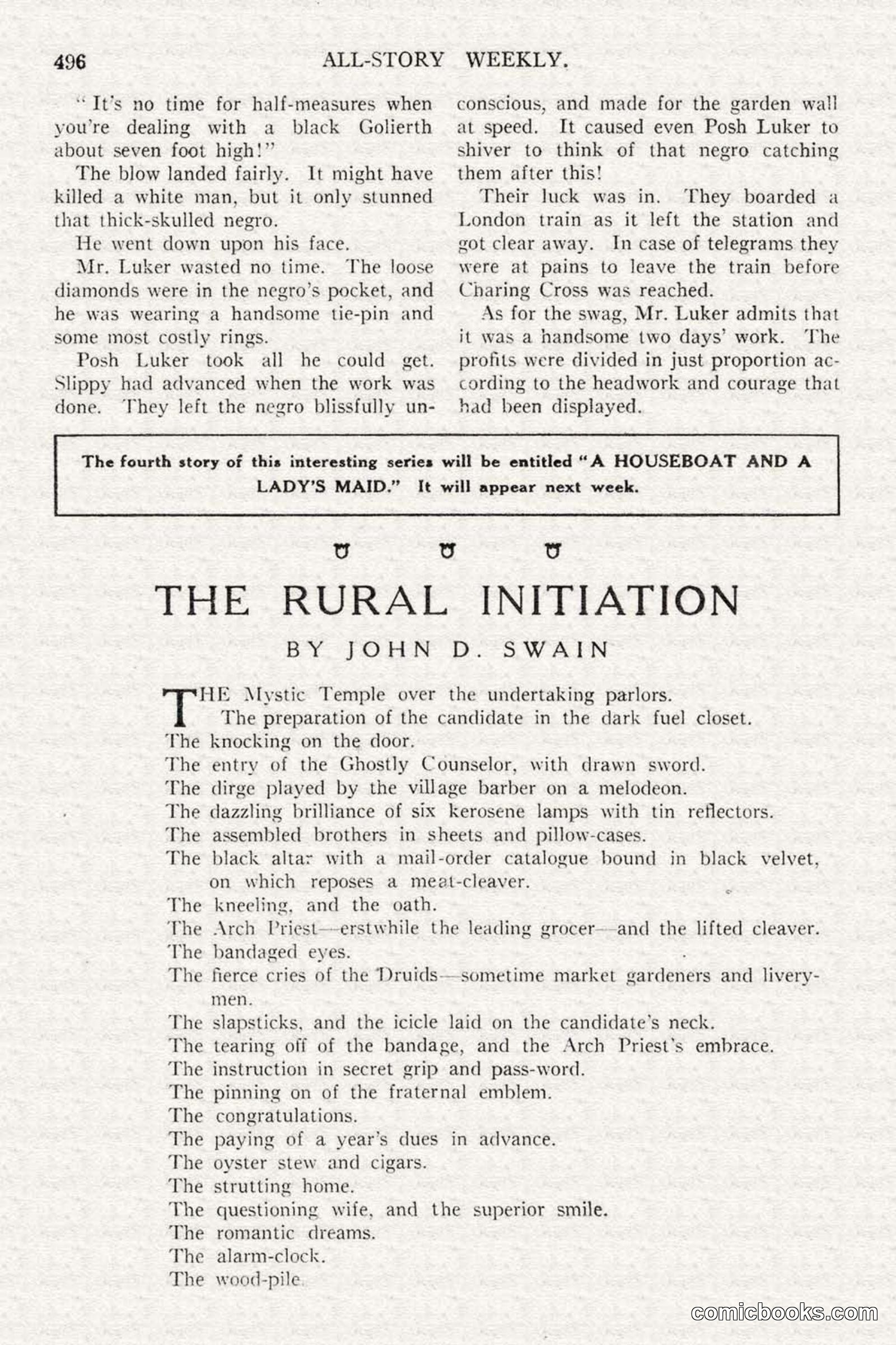All Story Magazine, February 3, 1917 — page 154 of 196