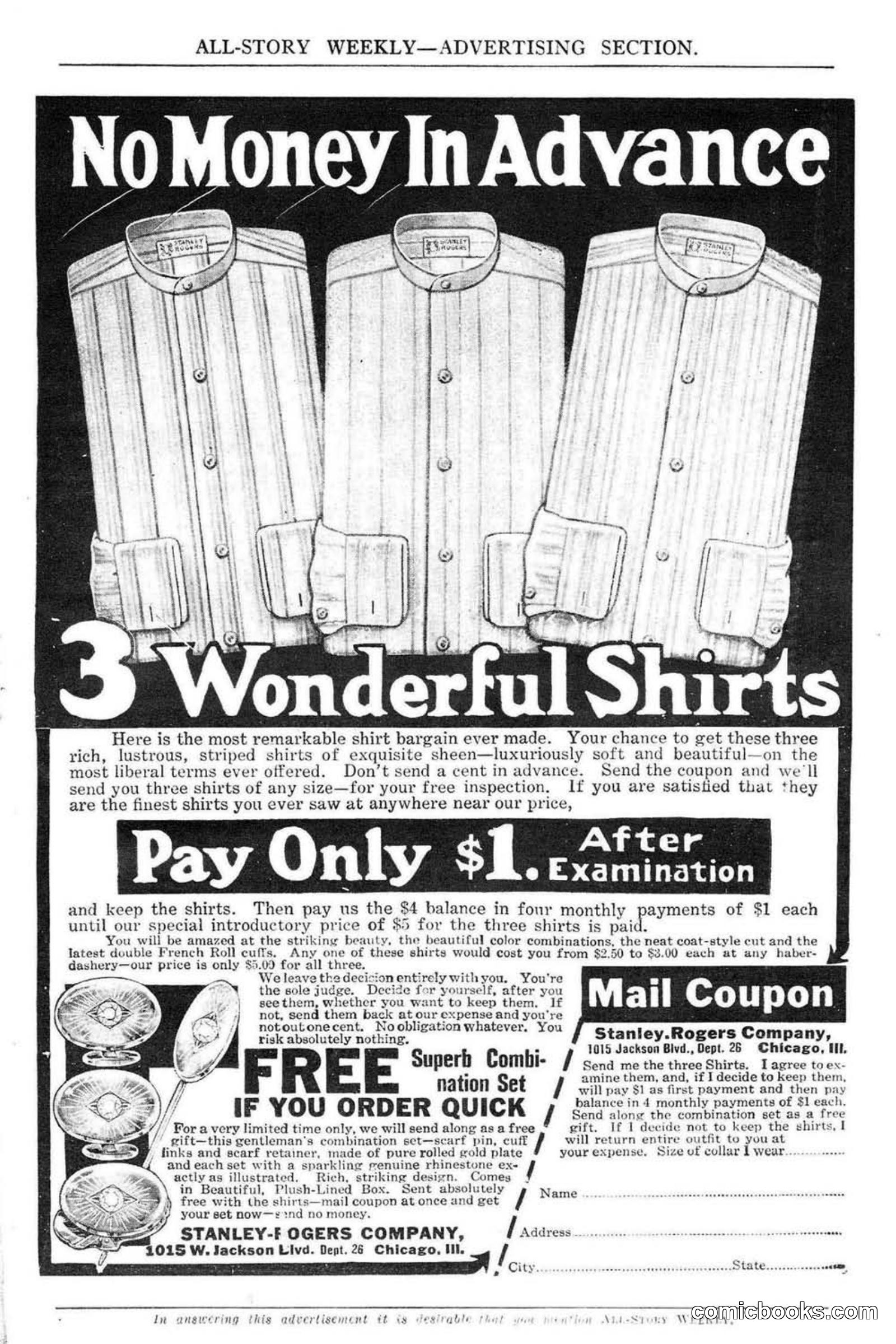 All Story Magazine, February 3, 1917 — page 187 of 196