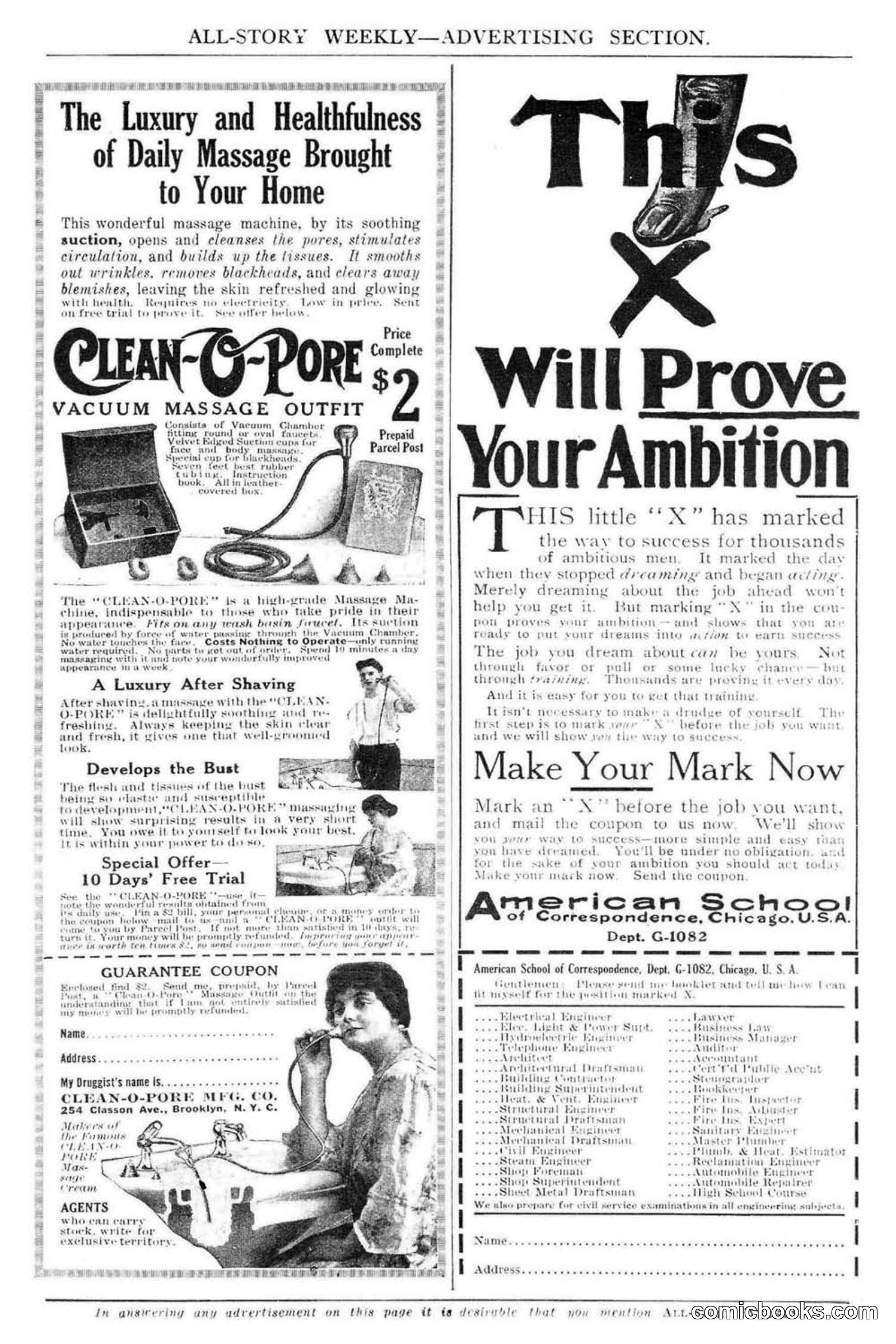 All Story Magazine, February 3, 1917 — page 191 of 196