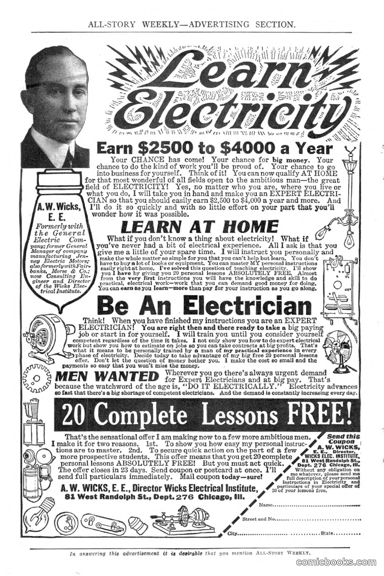All Story Magazine, March 3, 1917 — page 4 of 192
