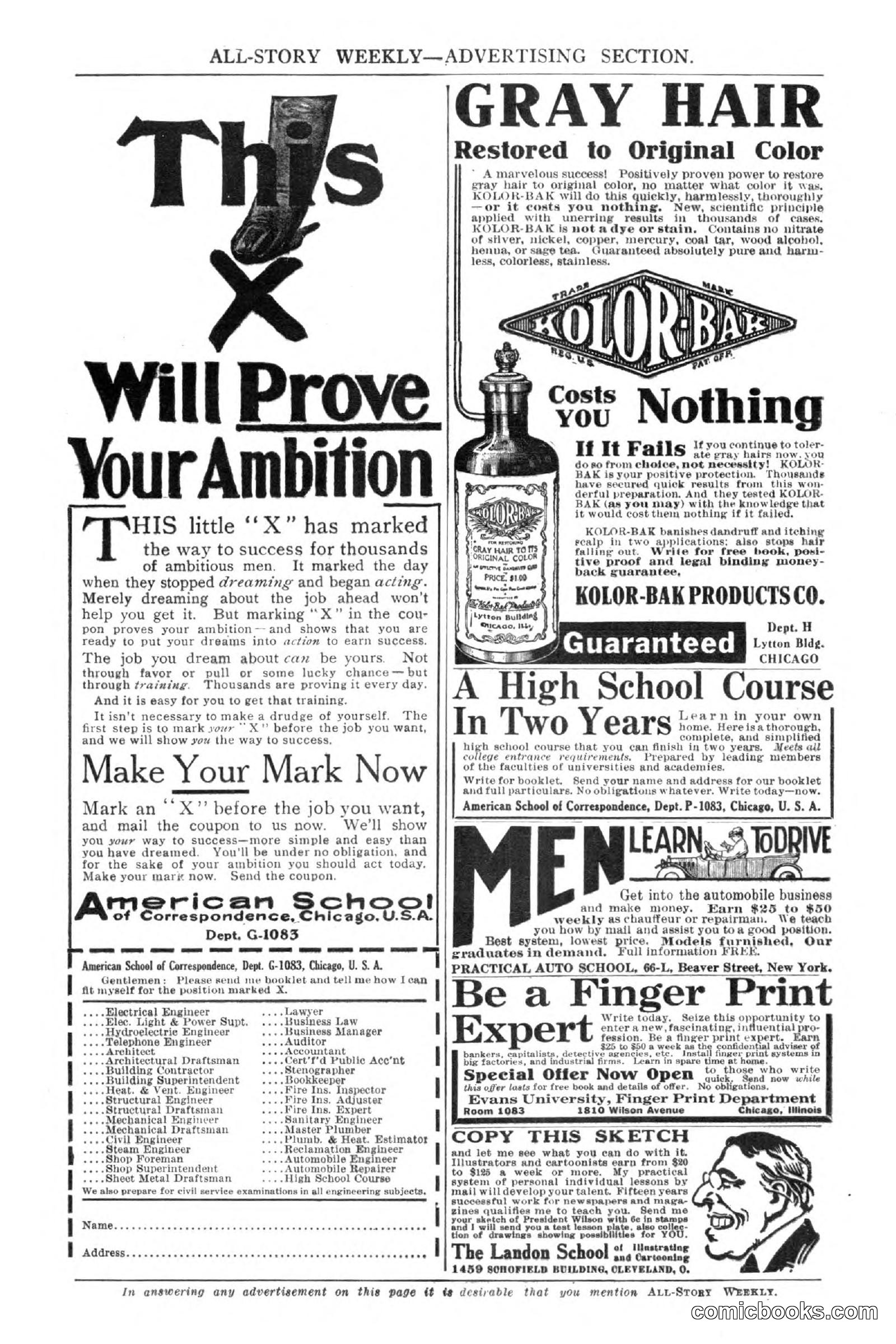 All Story Magazine, March 3, 1917 — page 8 of 192