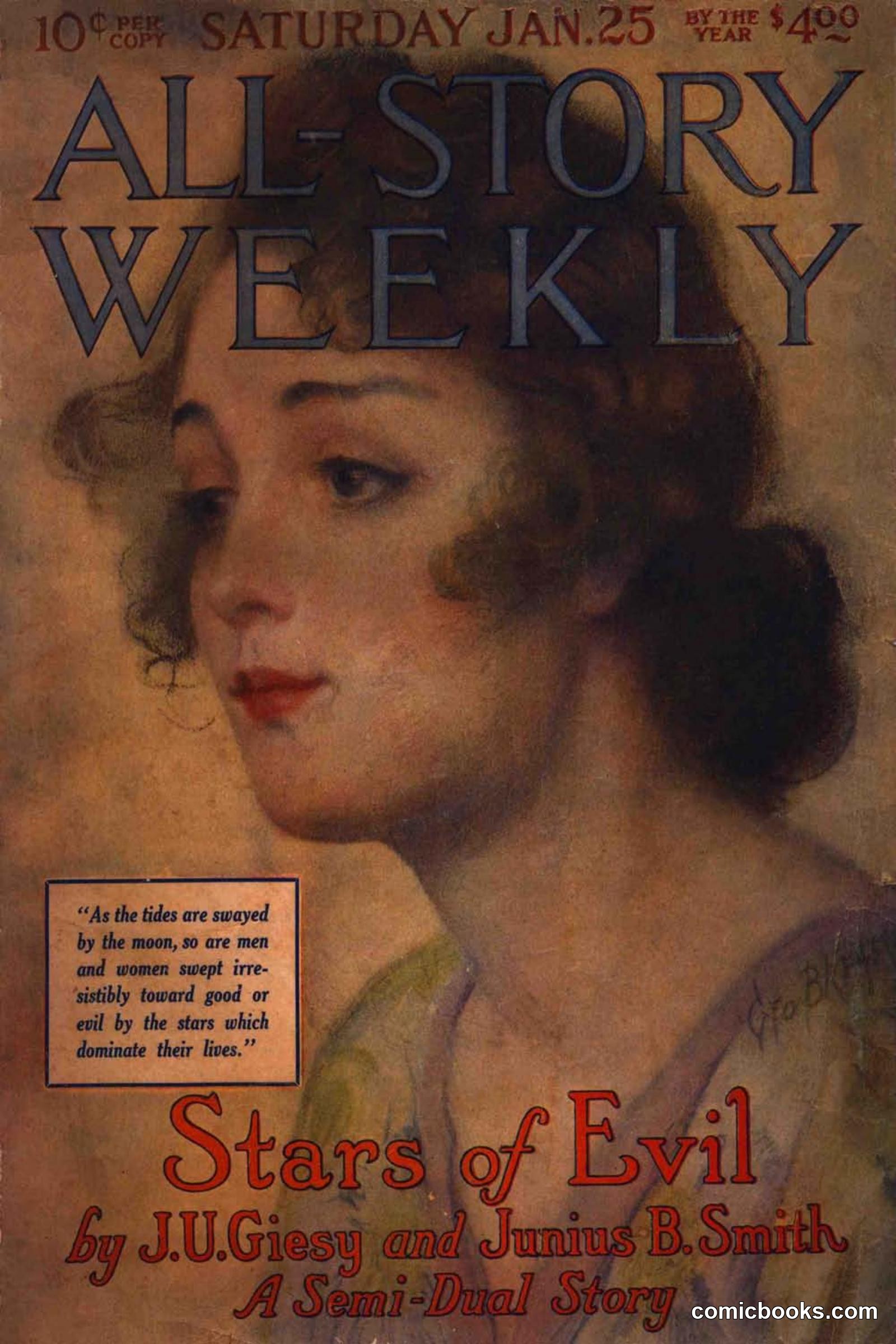 All Story Magazine, January 25, 1919 — page 1 of 188