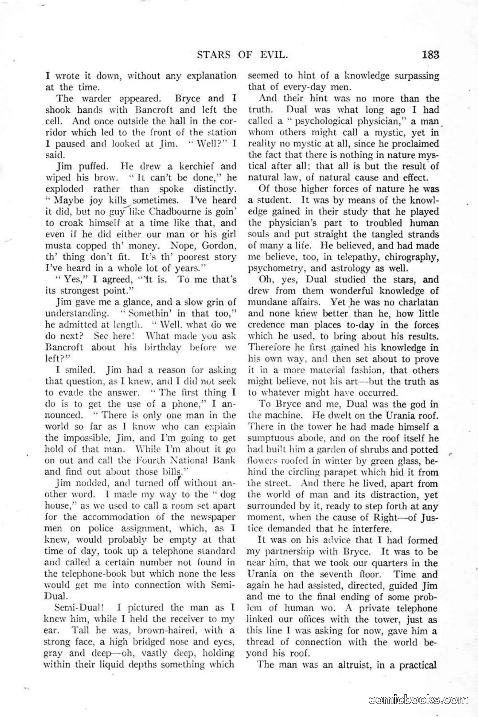 All Story Magazine, January 25, 1919 — page 17 of 188
