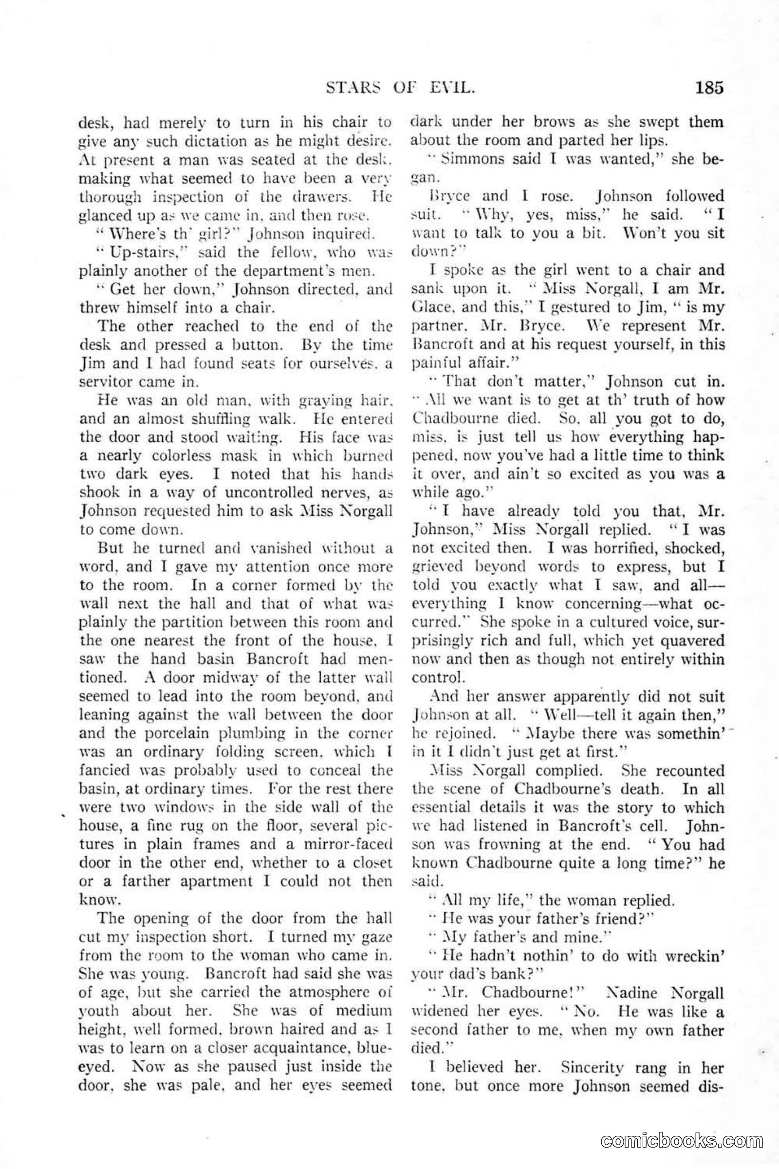 All Story Magazine, January 25, 1919 — page 19 of 188