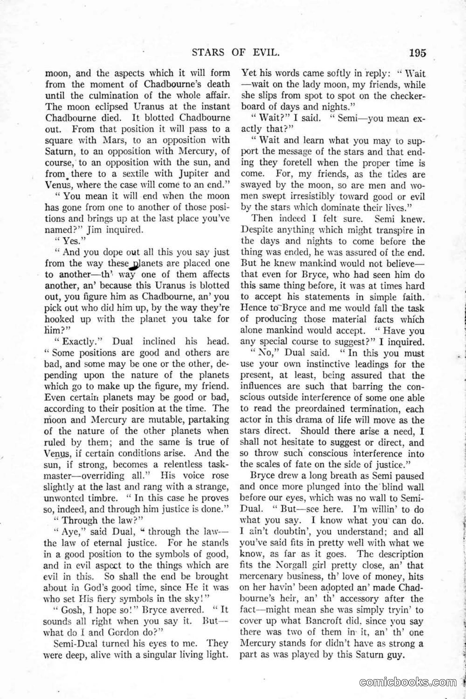 All Story Magazine, January 25, 1919 — page 29 of 188