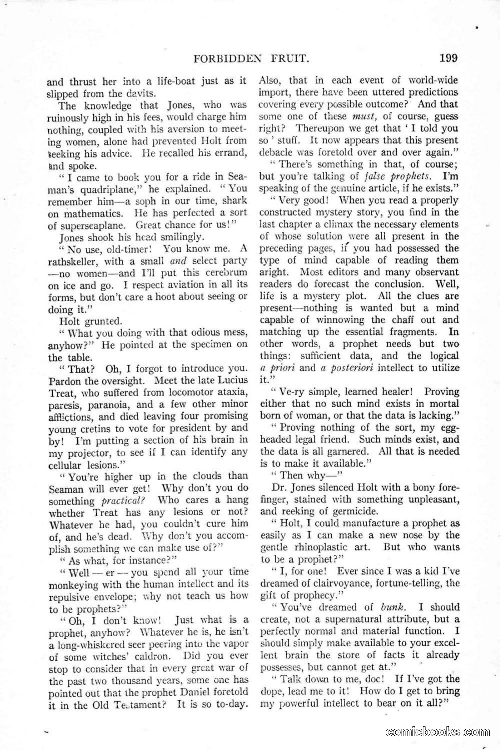 All Story Magazine, January 25, 1919 — page 33 of 188