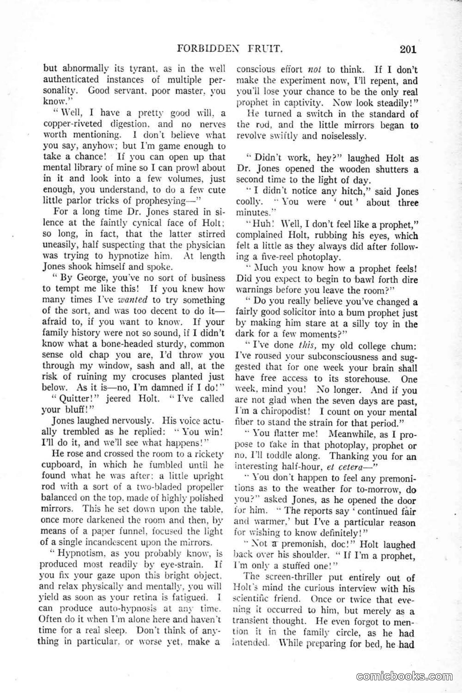 All Story Magazine, January 25, 1919 — page 35 of 188
