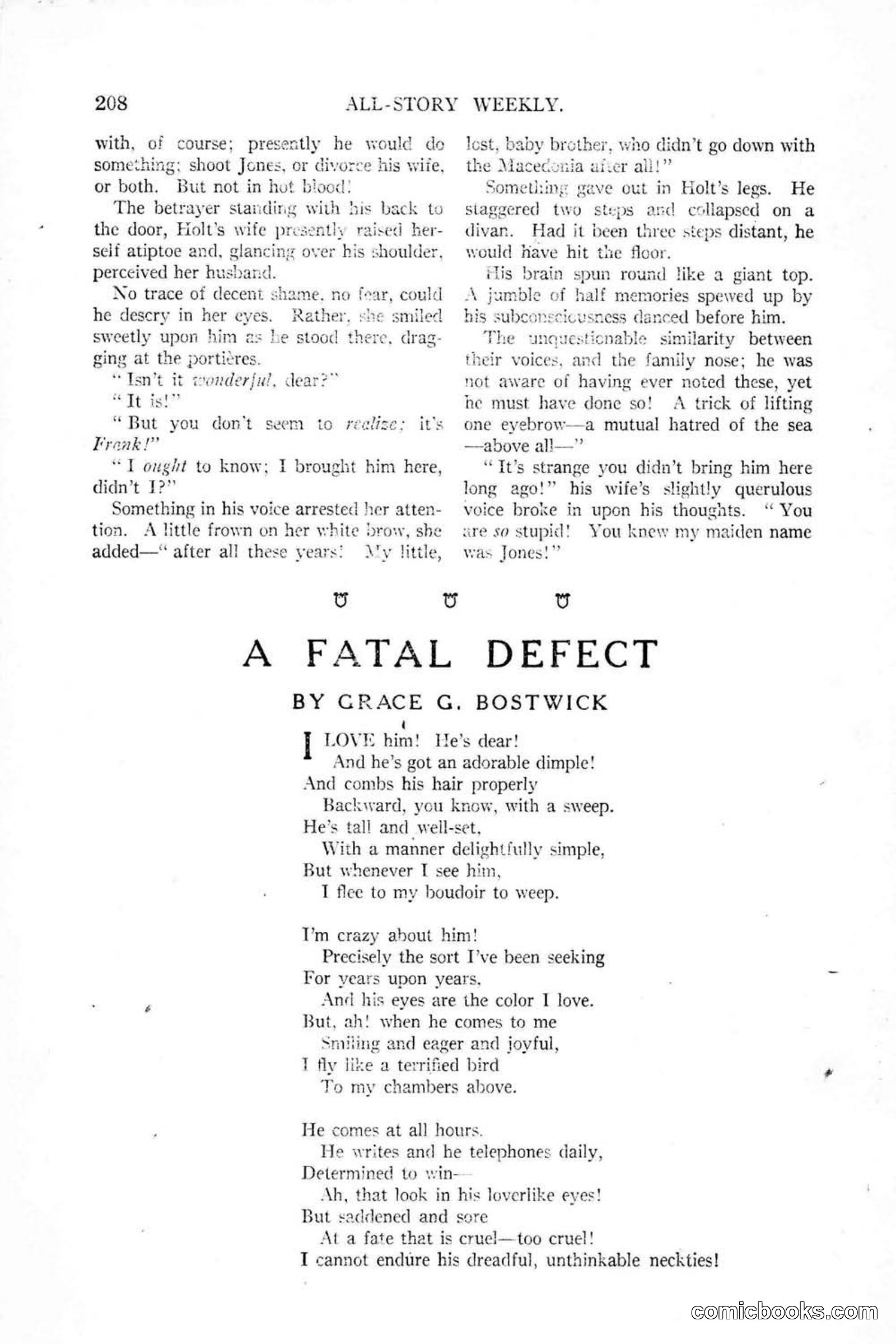 All Story Magazine, January 25, 1919 — page 42 of 188