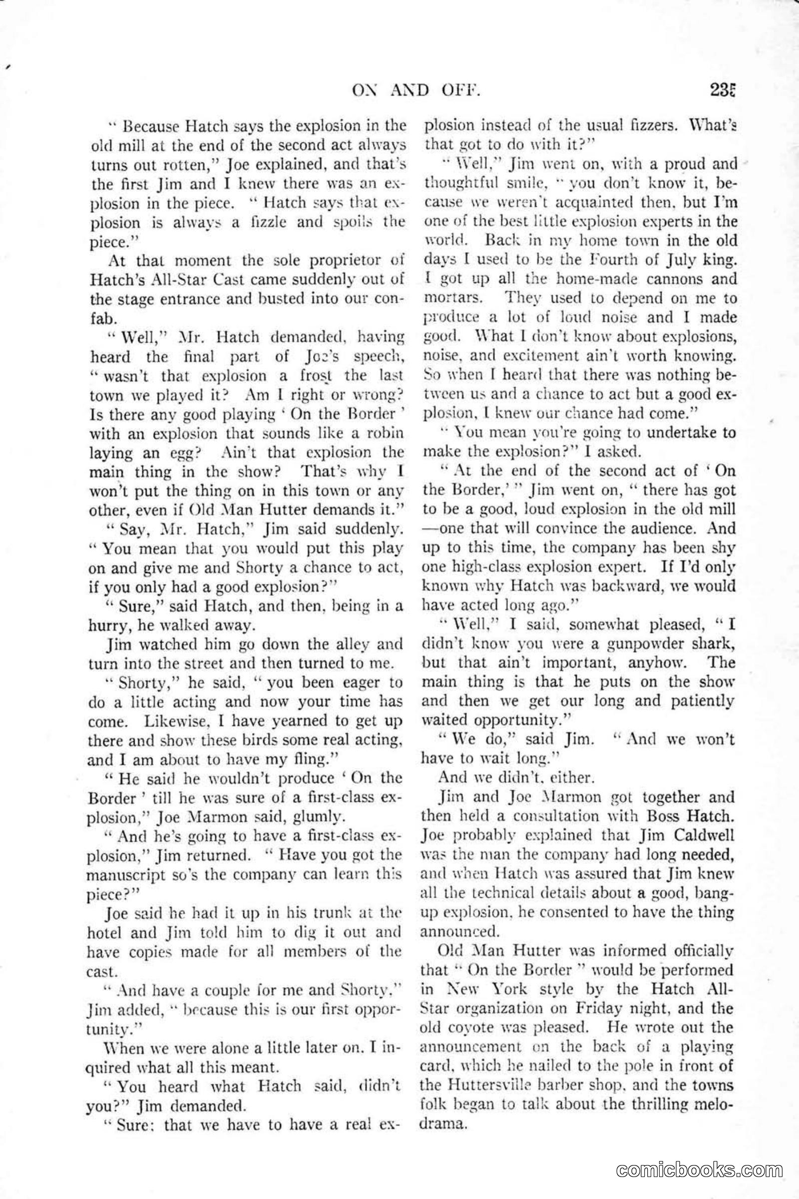 All Story Magazine, January 25, 1919 — page 69 of 188