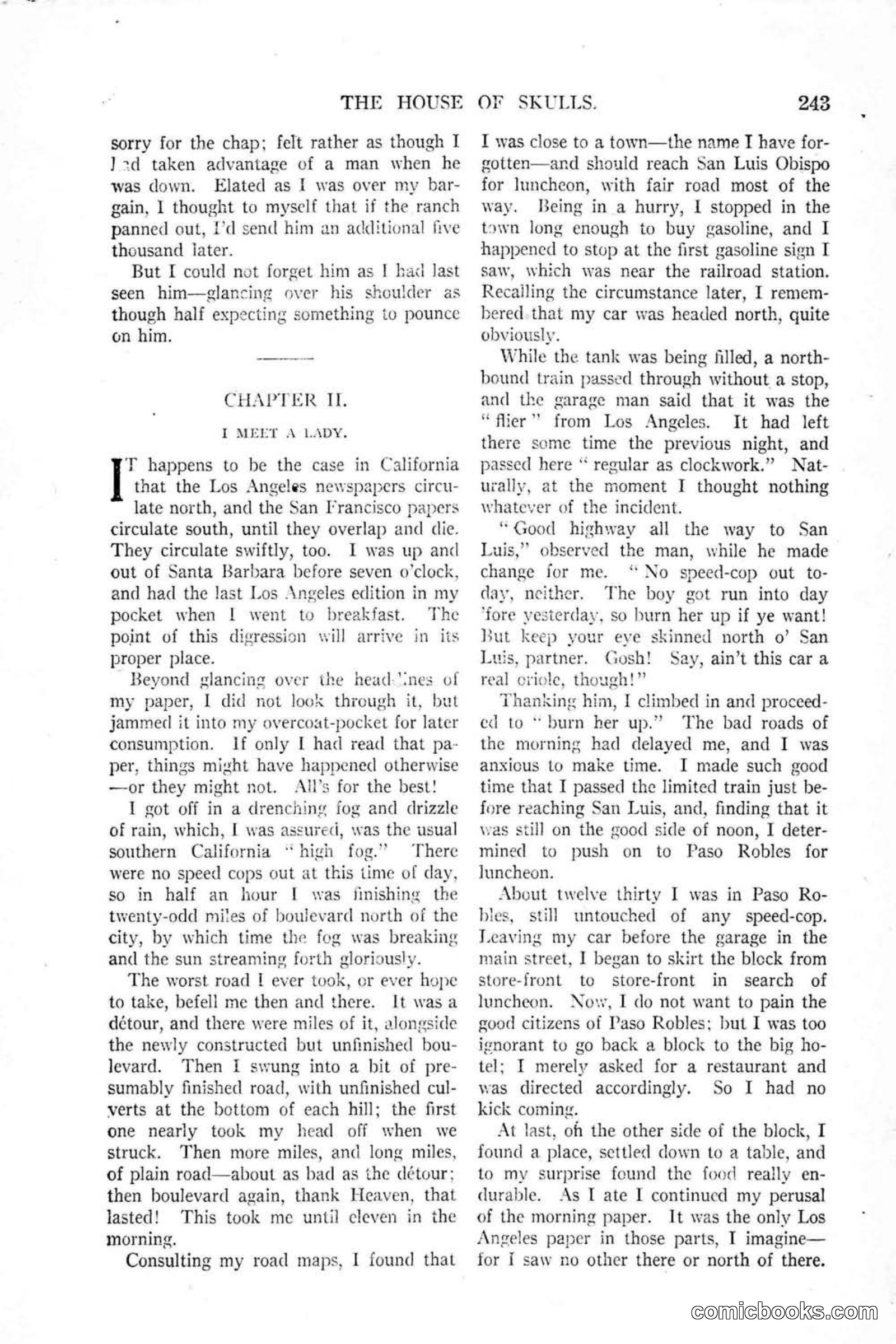 All Story Magazine, January 25, 1919 — page 77 of 188
