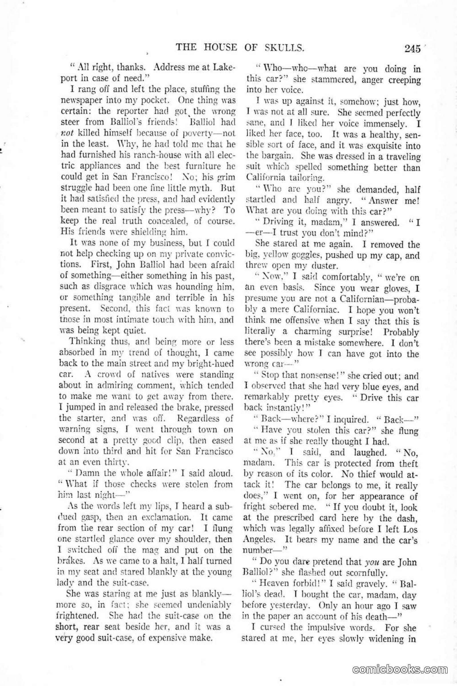 All Story Magazine, January 25, 1919 — page 79 of 188
