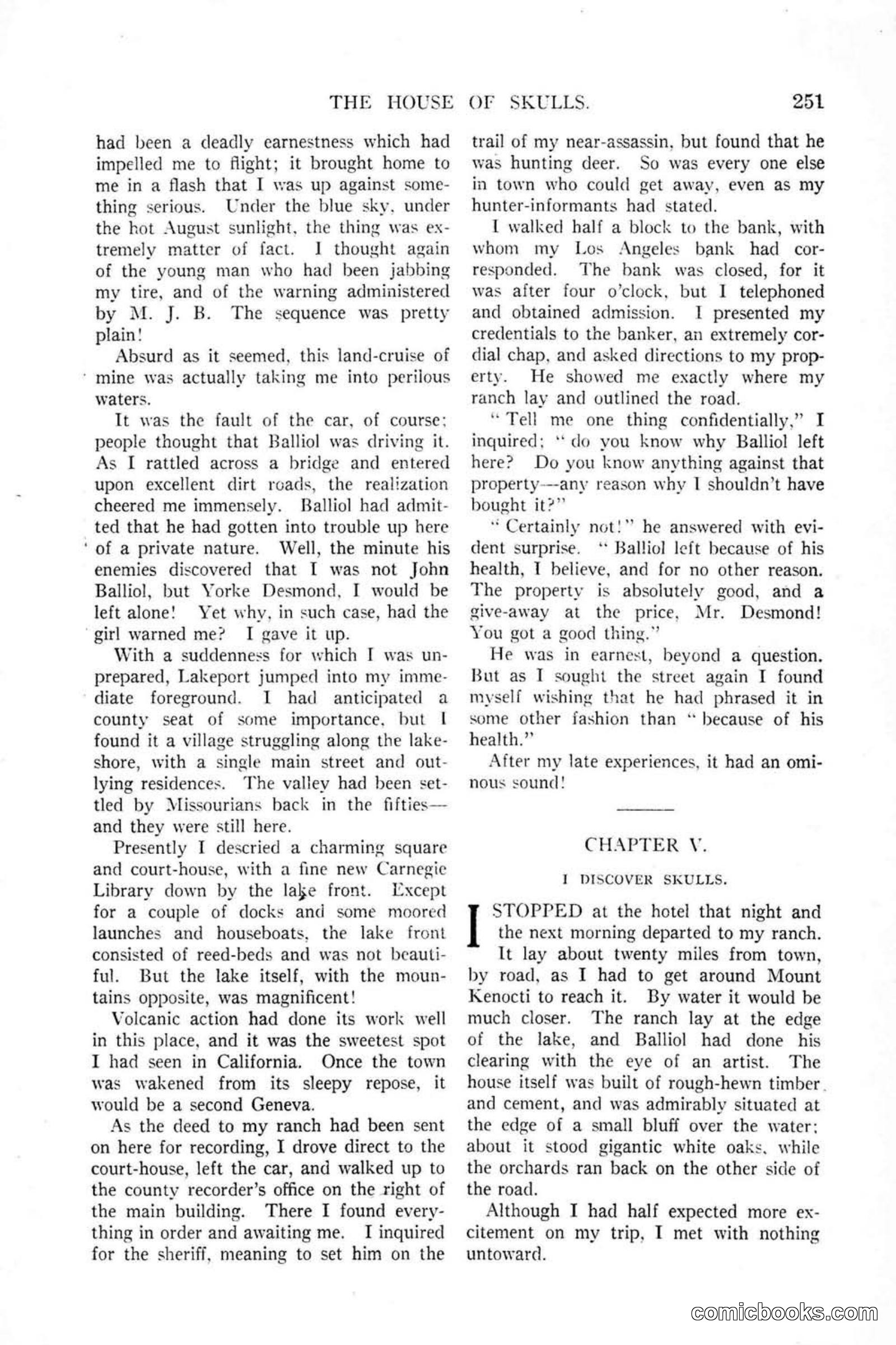 All Story Magazine, January 25, 1919 — page 85 of 188