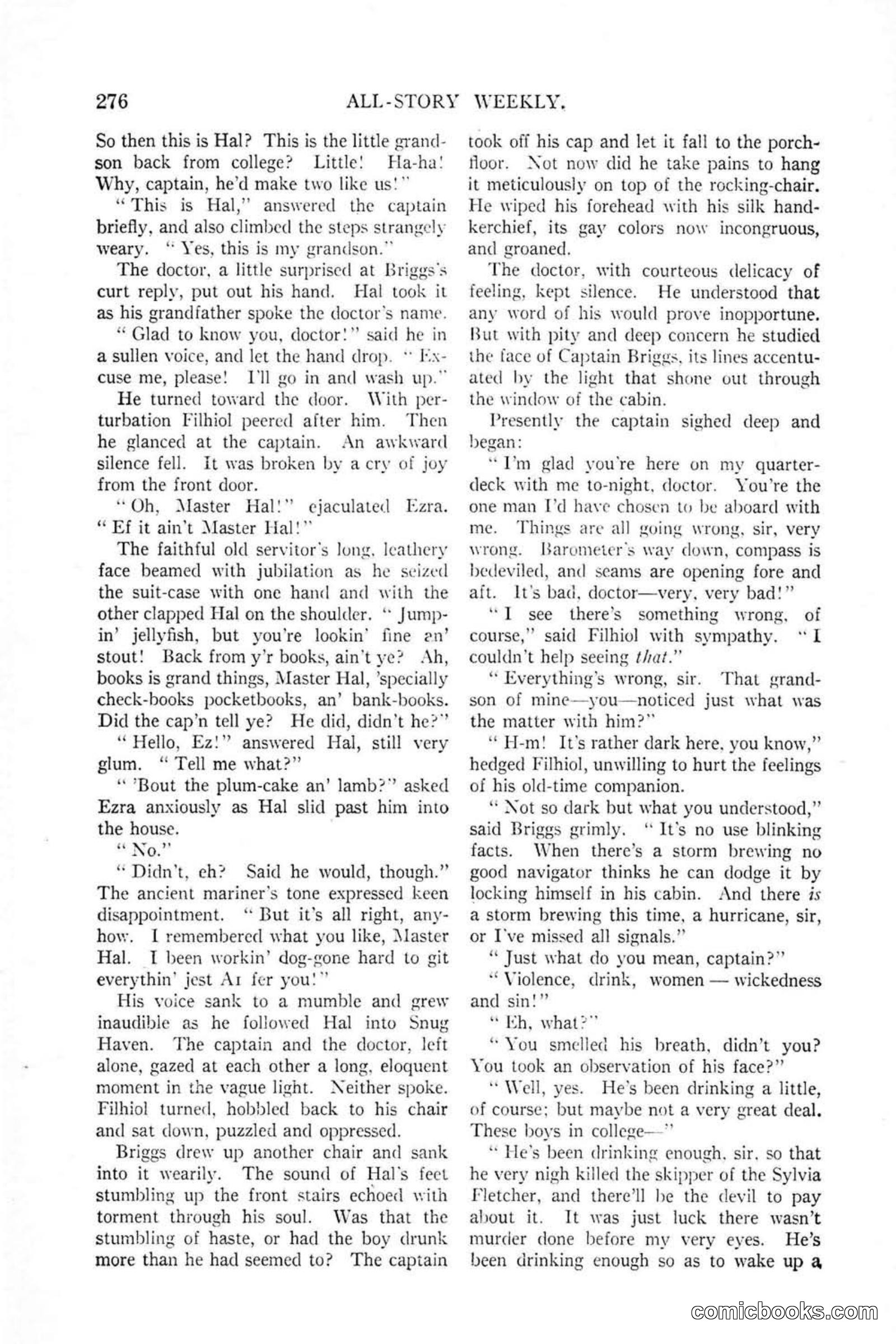All Story Magazine, January 25, 1919 — page 110 of 188