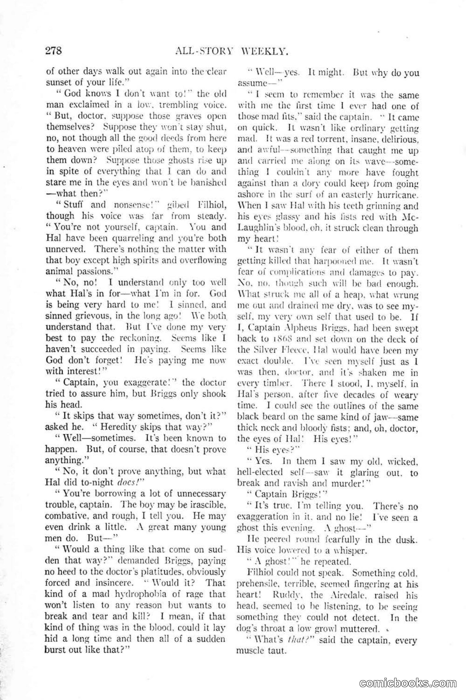 All Story Magazine, January 25, 1919 — page 112 of 188