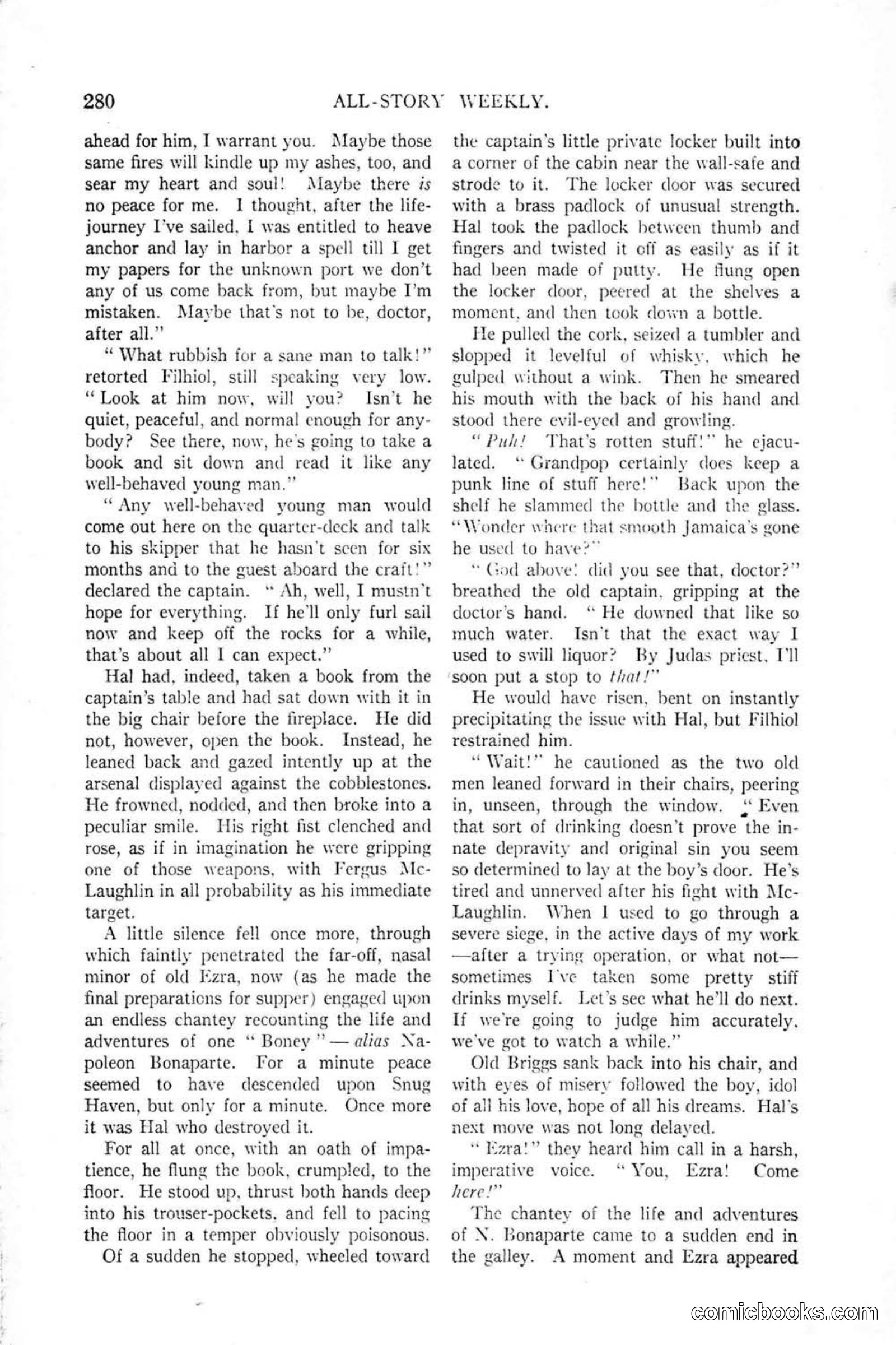 All Story Magazine, January 25, 1919 — page 114 of 188