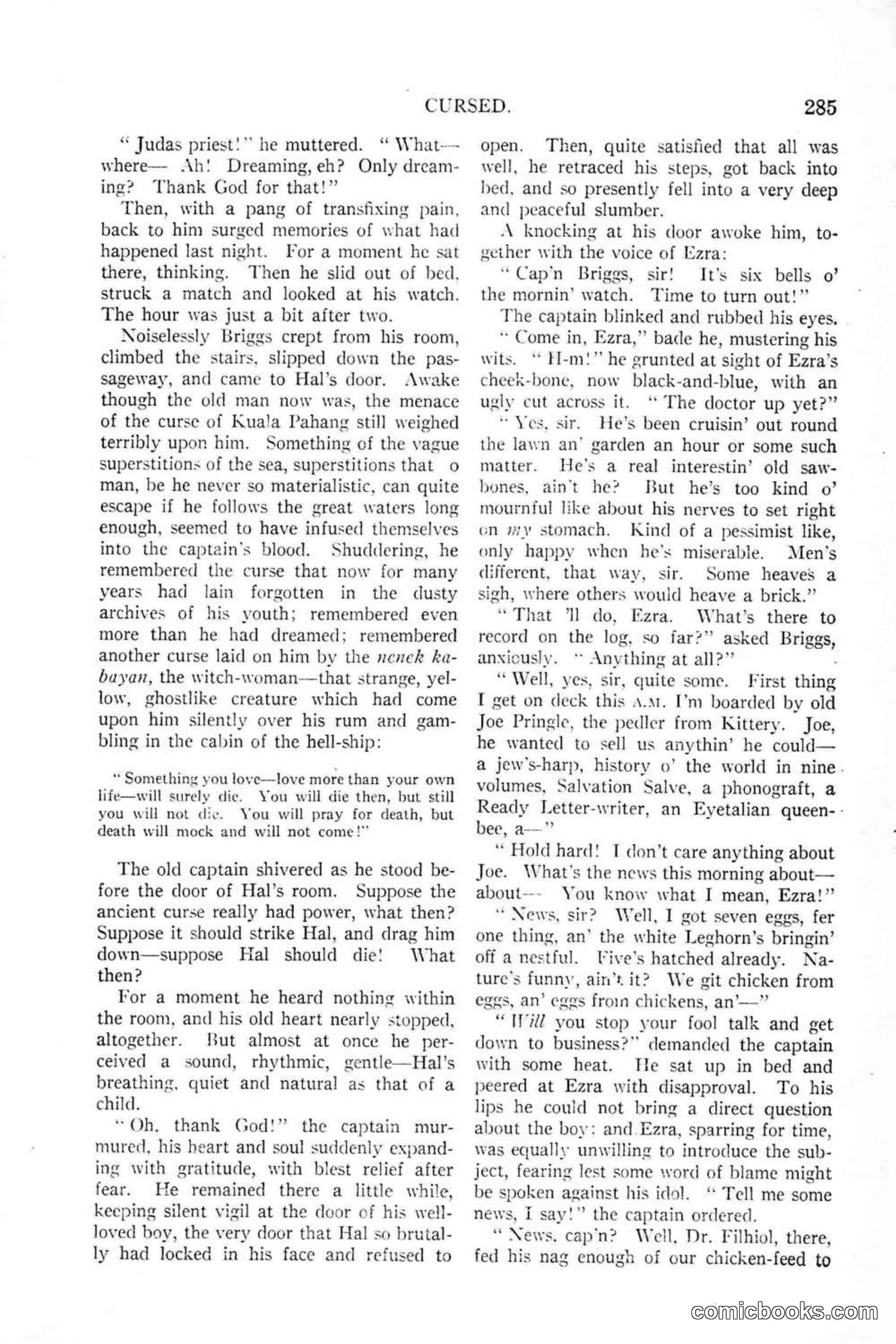 All Story Magazine, January 25, 1919 — page 119 of 188