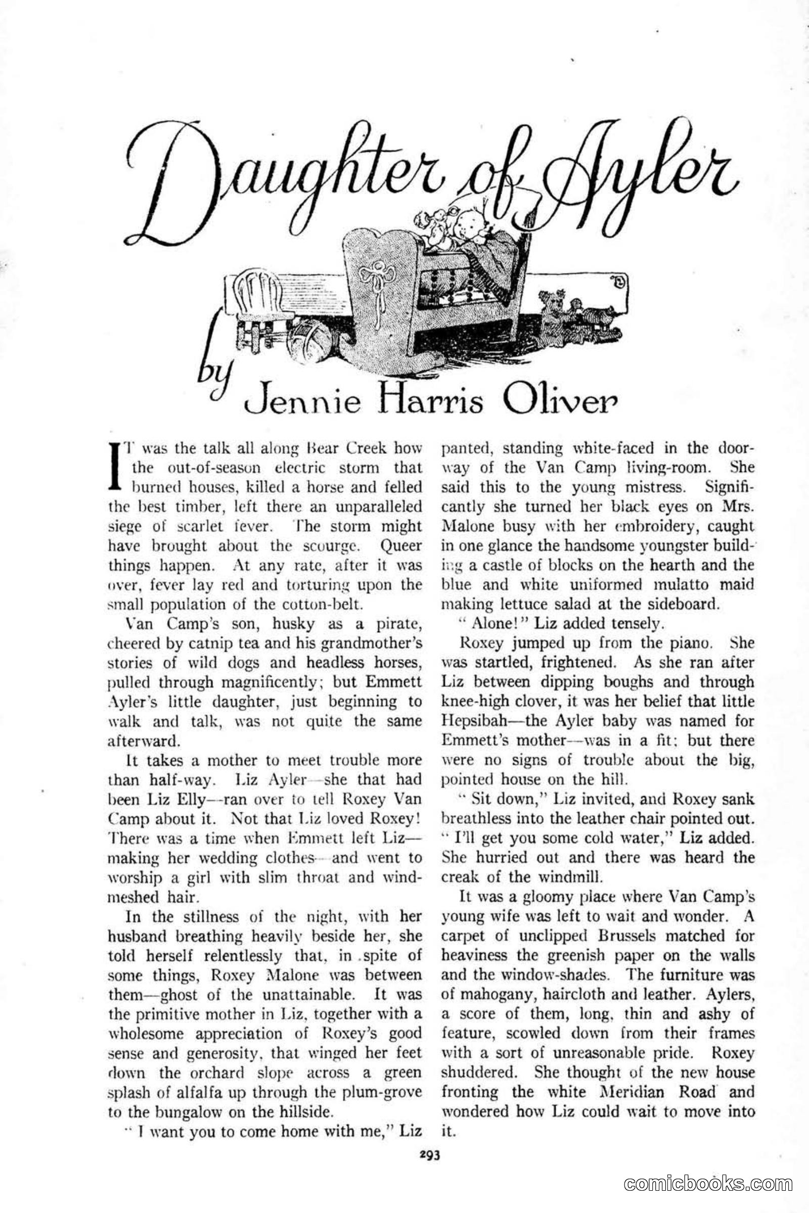 All Story Magazine, January 25, 1919 — page 127 of 188