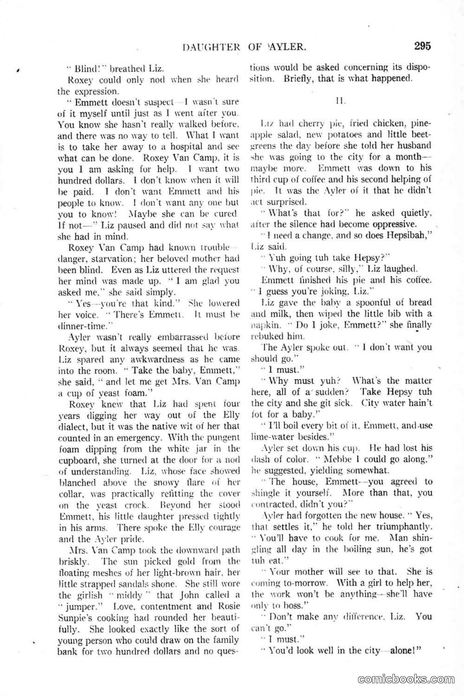 All Story Magazine, January 25, 1919 — page 129 of 188