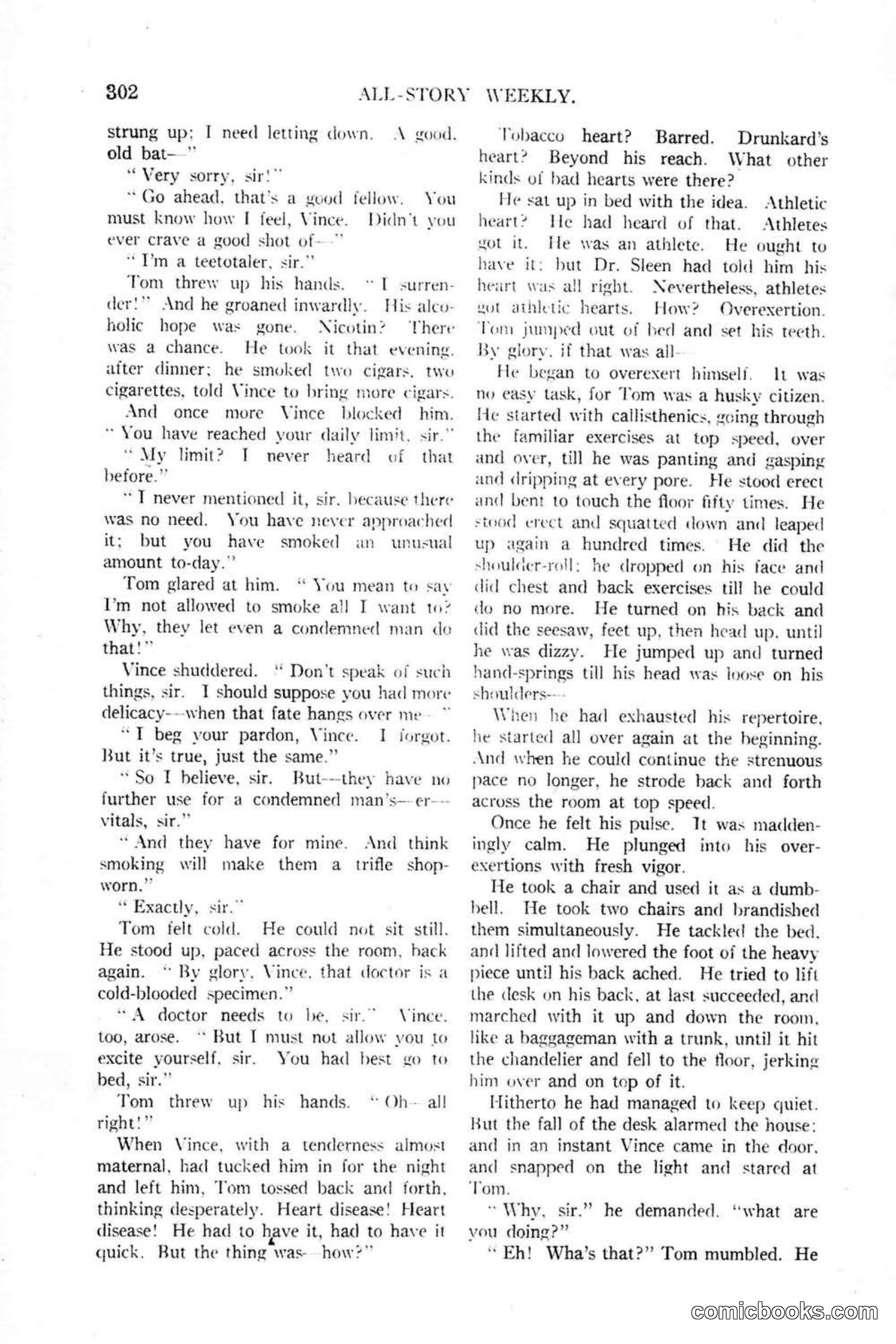 All Story Magazine, January 25, 1919 — page 136 of 188