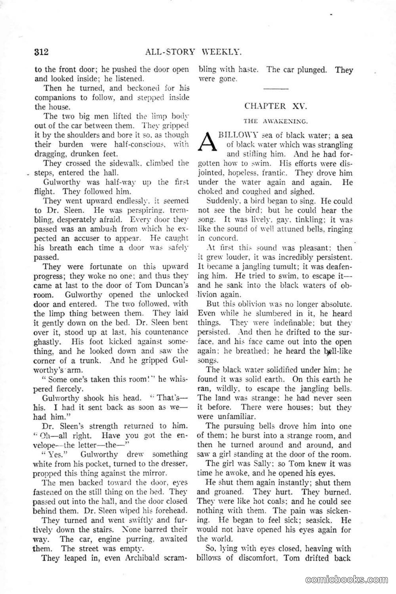 All Story Magazine, January 25, 1919 — page 146 of 188