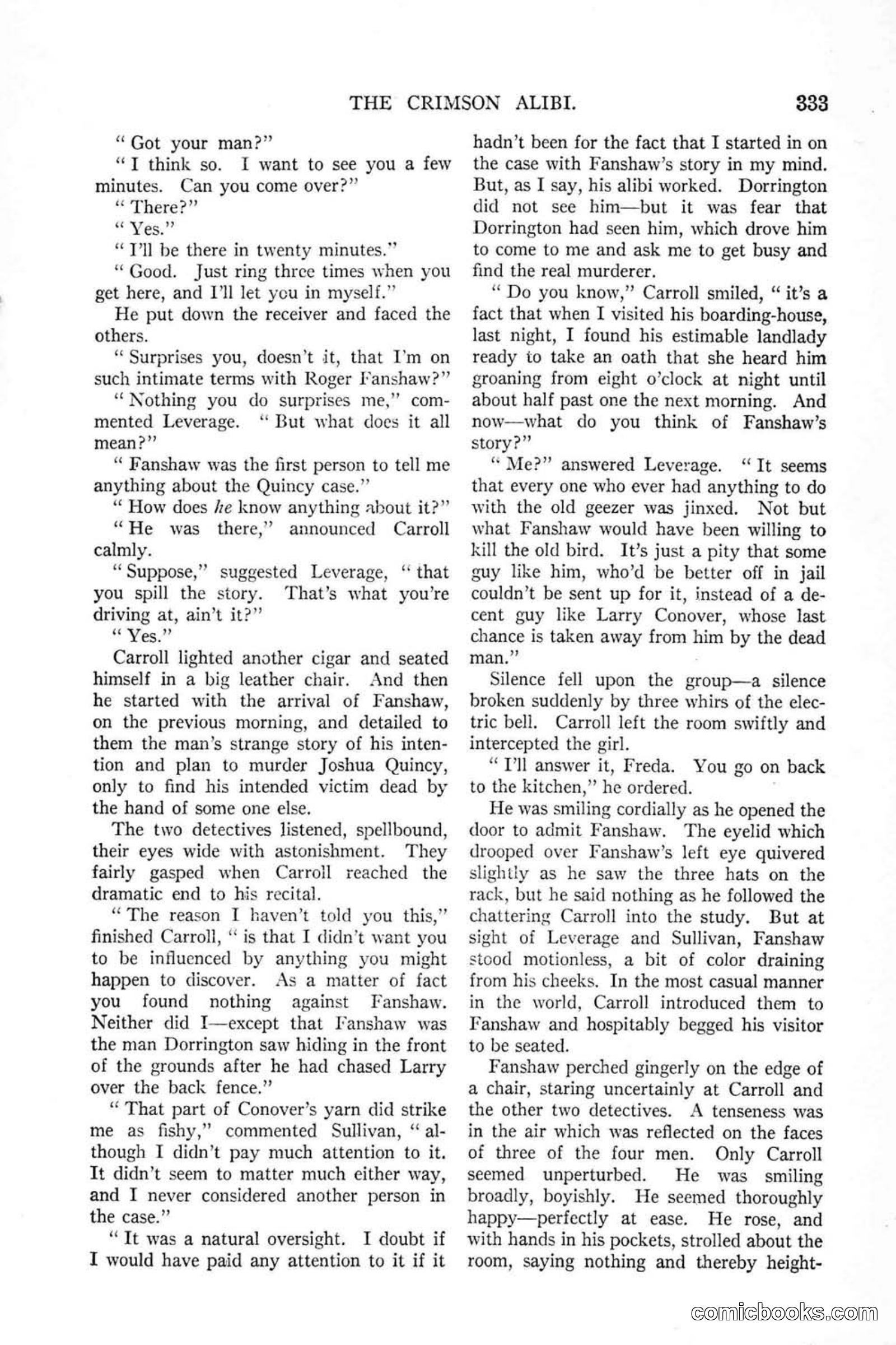 All Story Magazine, January 25, 1919 — page 167 of 188