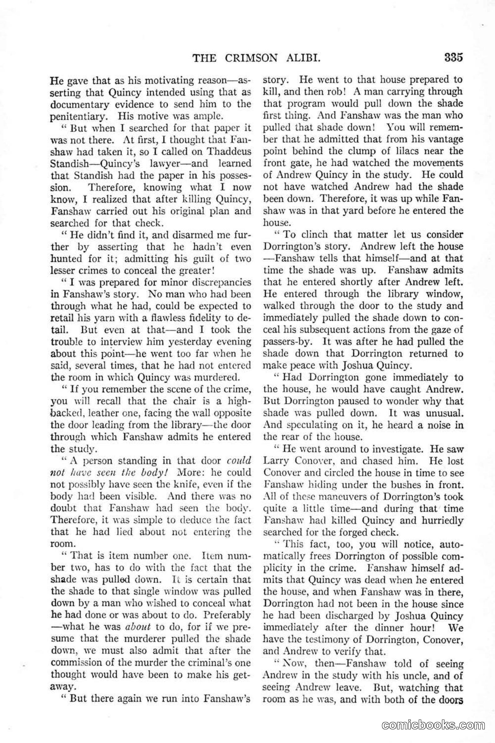 All Story Magazine, January 25, 1919 — page 169 of 188