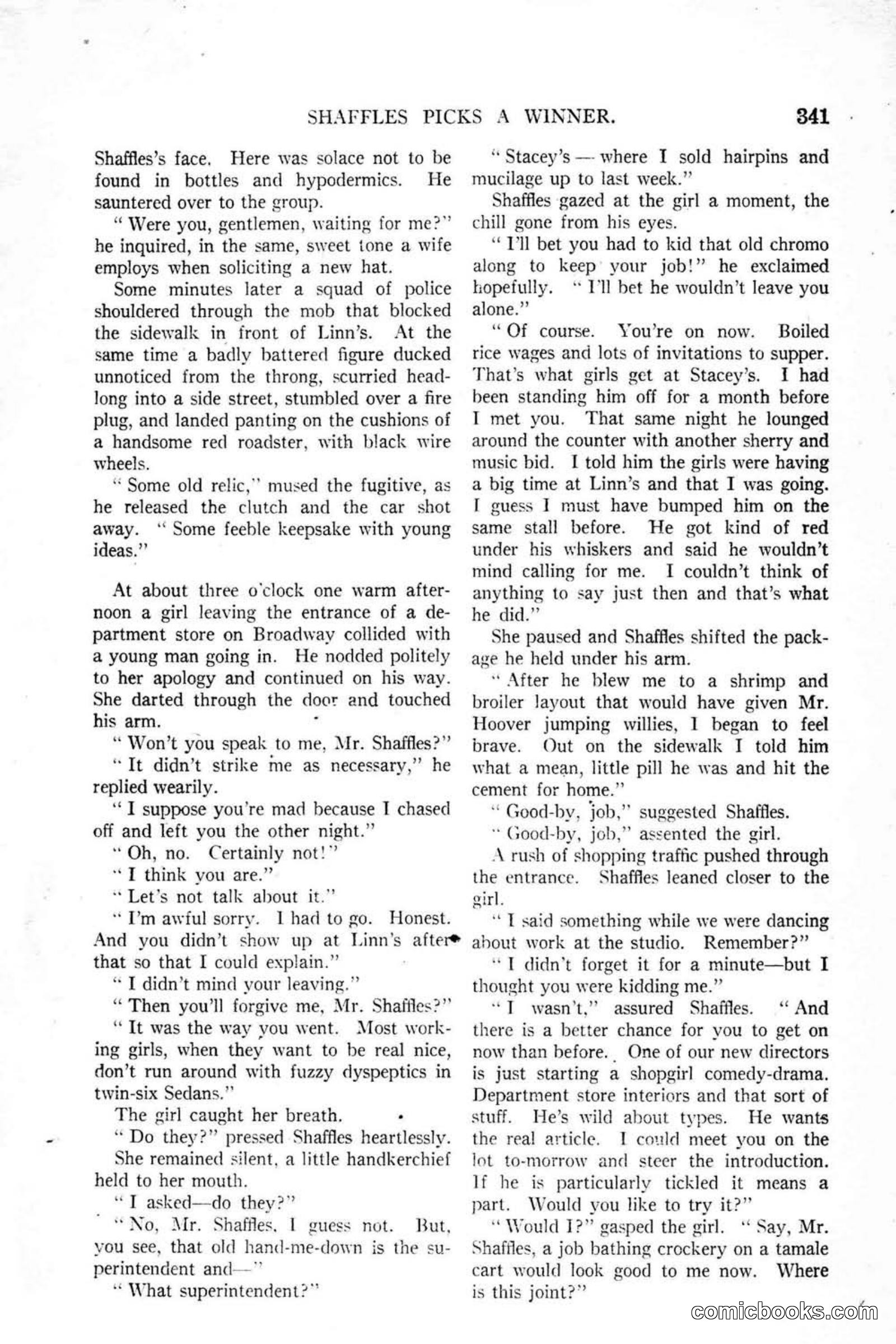 All Story Magazine, January 25, 1919 — page 175 of 188