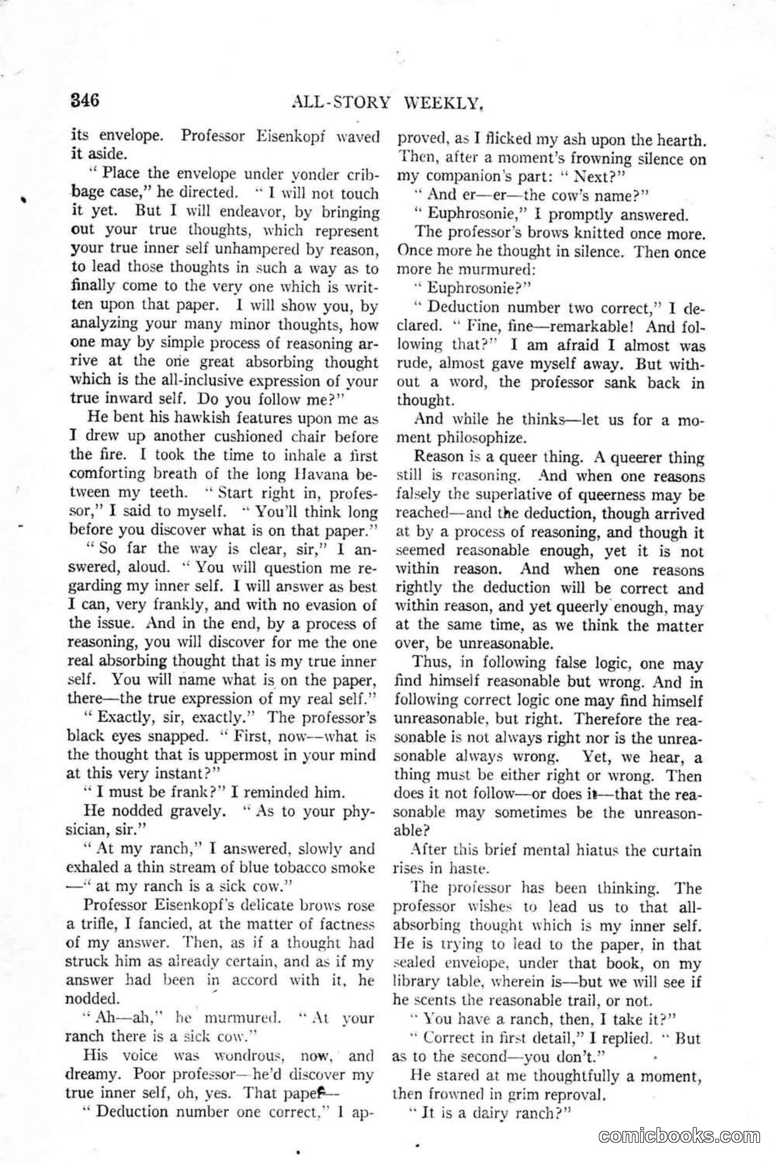 All Story Magazine, January 25, 1919 — page 180 of 188