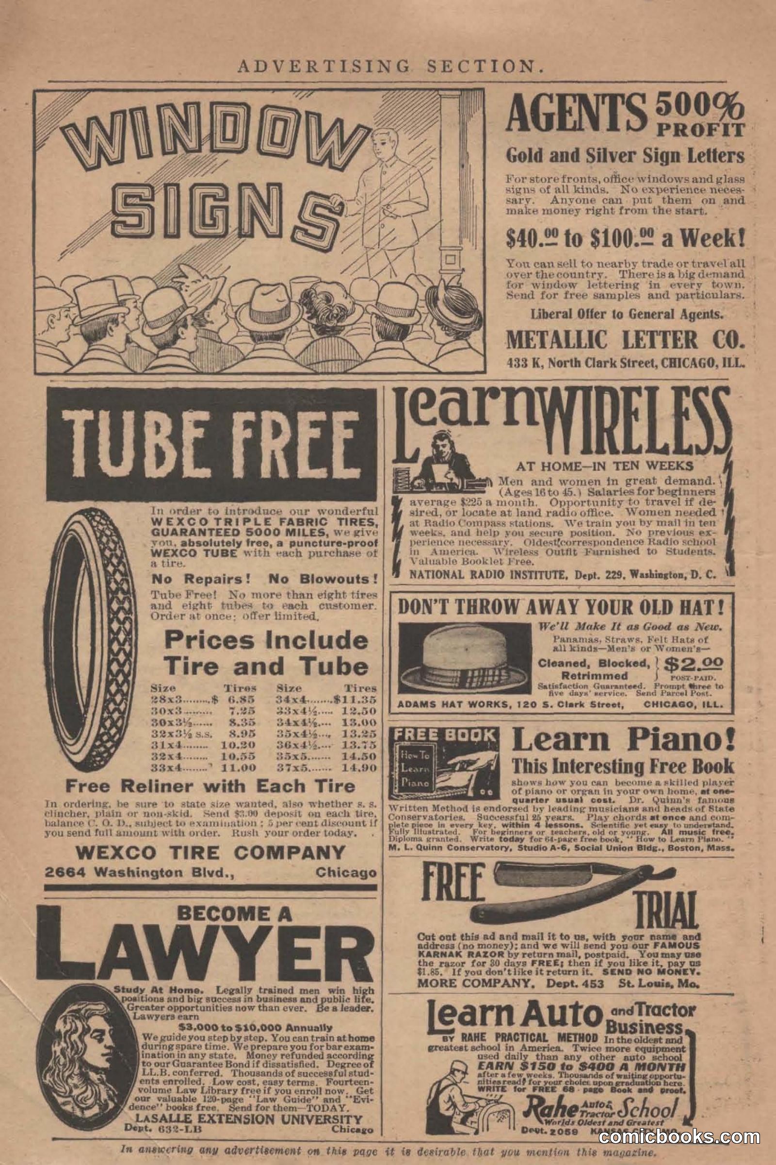 All Story Magazine, June 19, 1920 — page 8 of 156