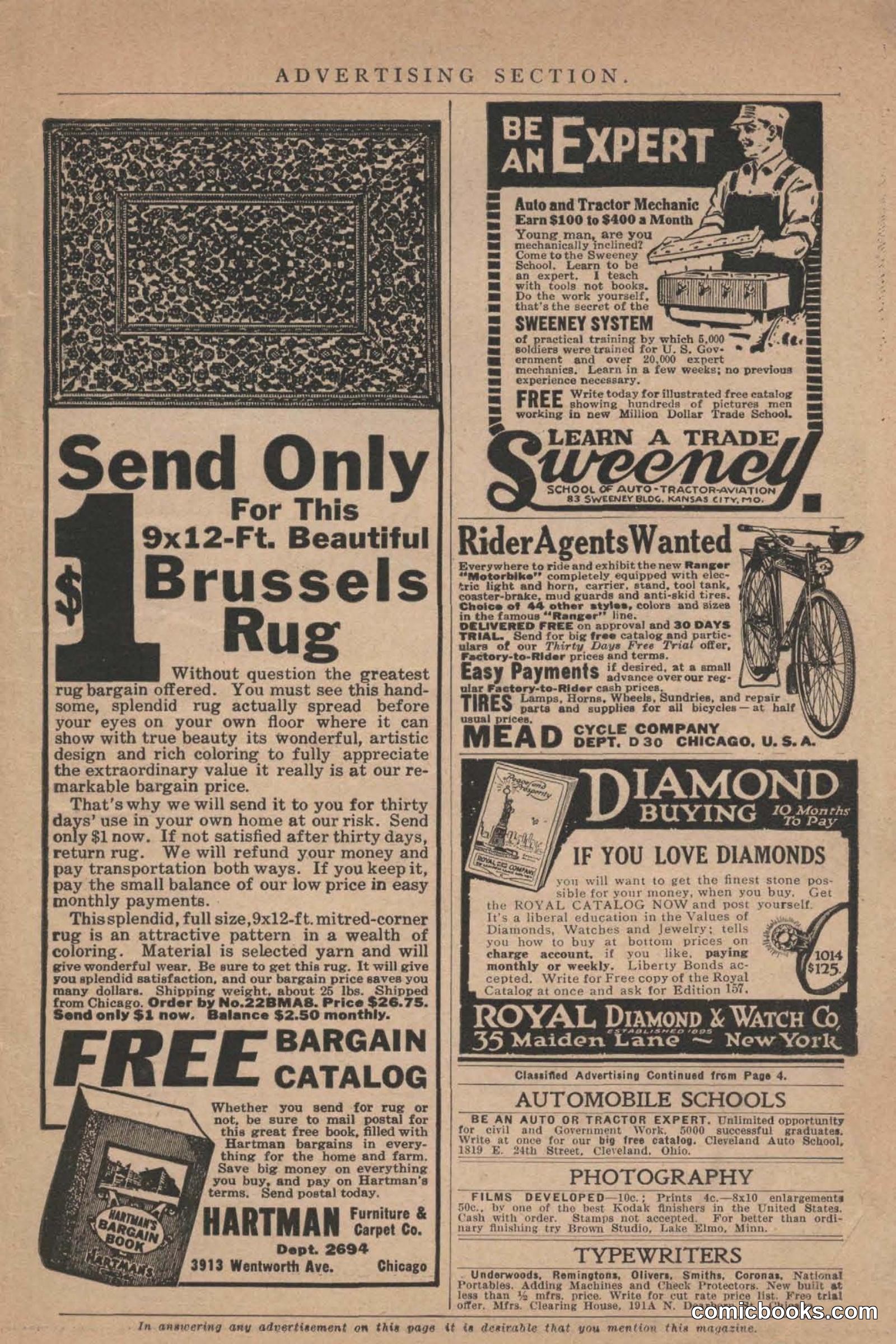 All Story Magazine, June 19, 1920 — page 9 of 156