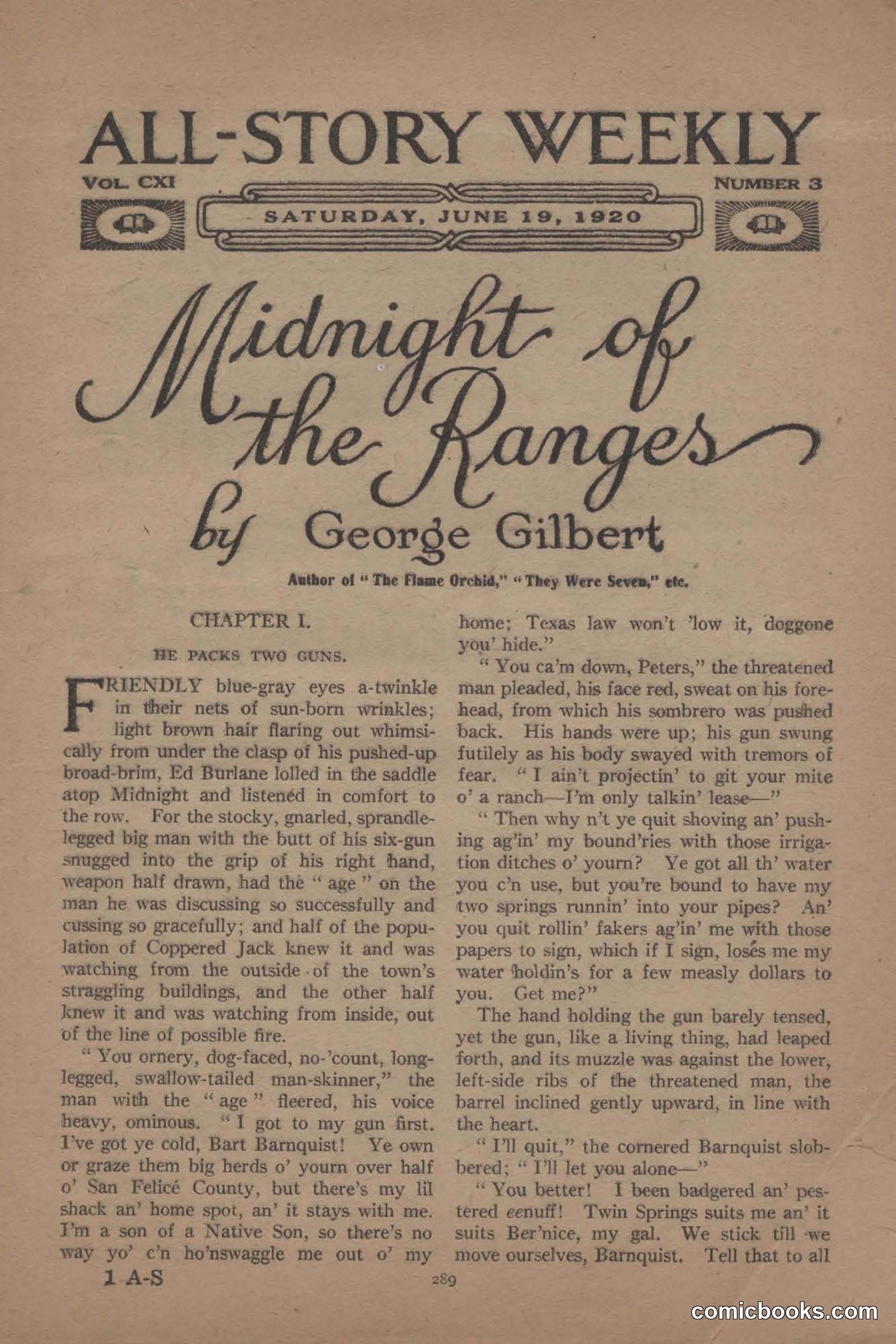 All Story Magazine, June 19, 1920 — page 11 of 156