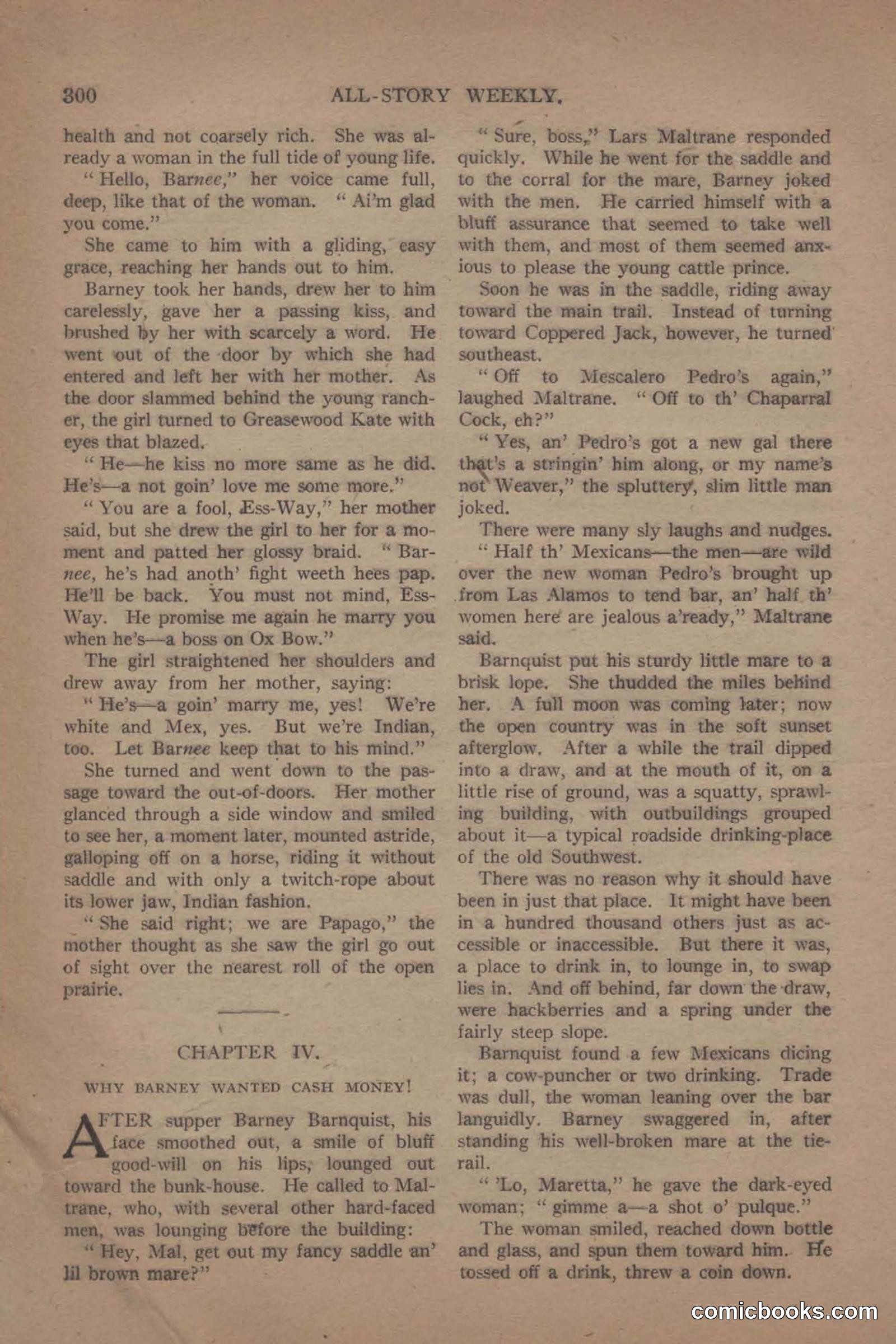 All Story Magazine, June 19, 1920 — page 22 of 156