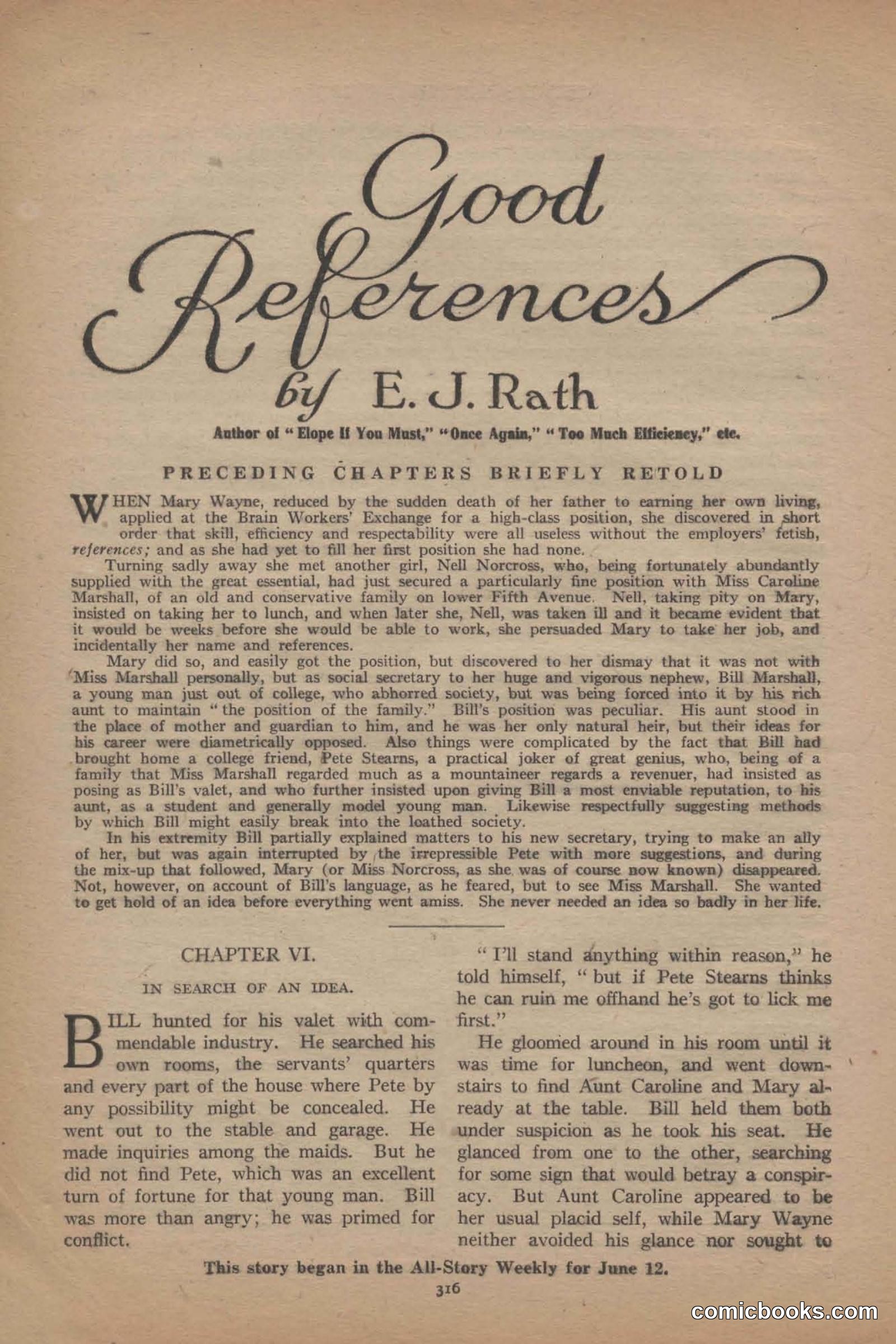 All Story Magazine, June 19, 1920 — page 38 of 156