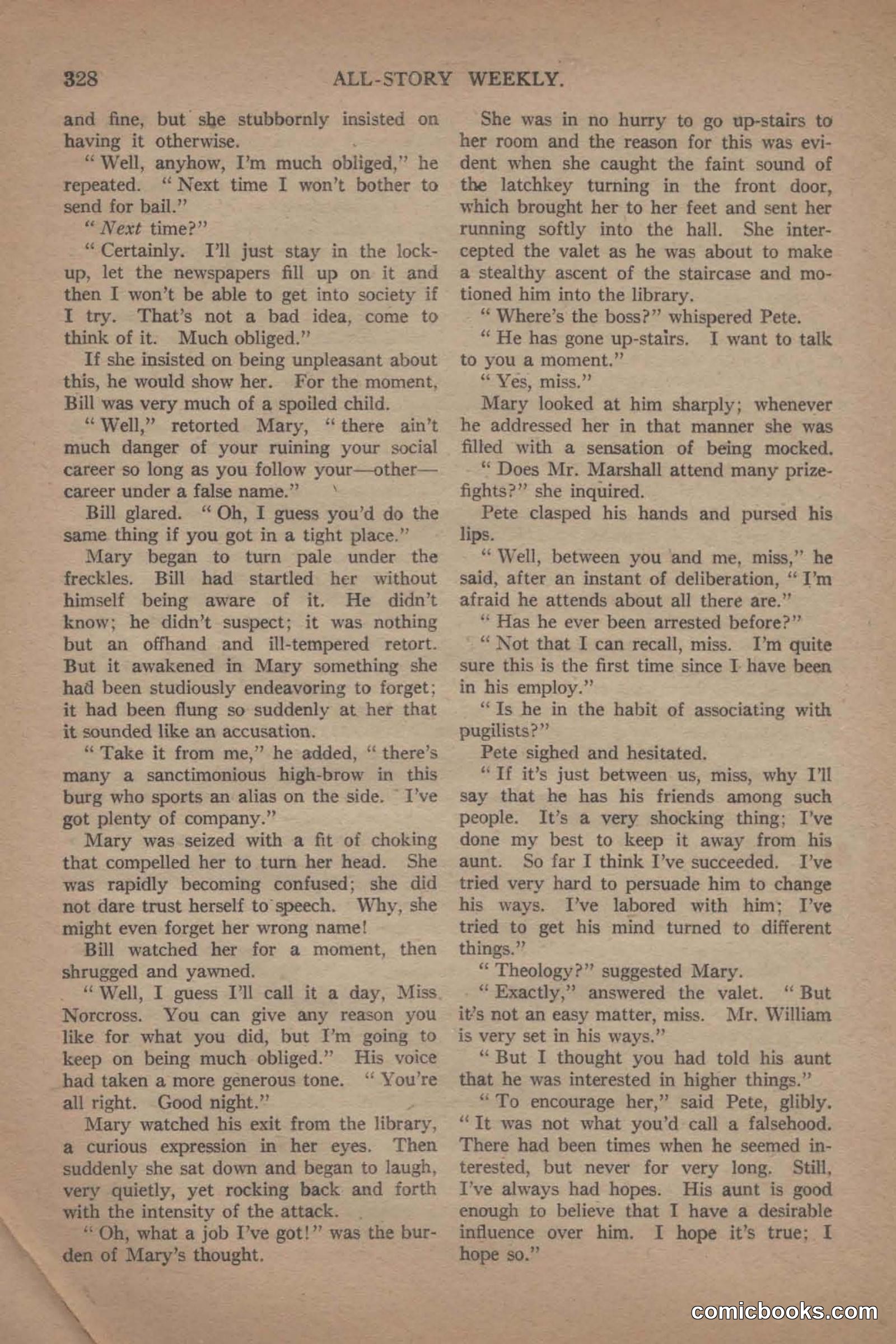 All Story Magazine, June 19, 1920 — page 50 of 156