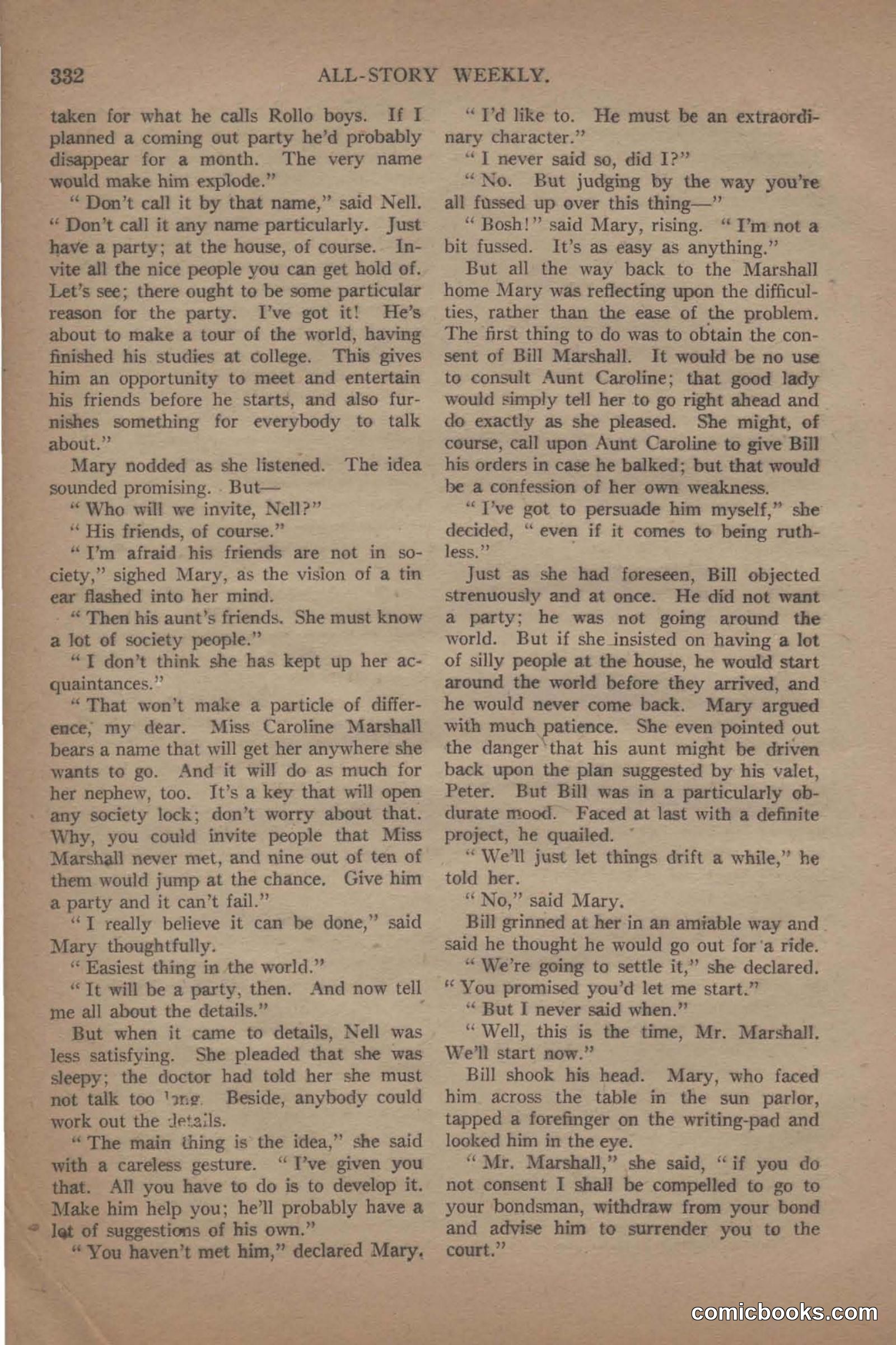 All Story Magazine, June 19, 1920 — page 54 of 156