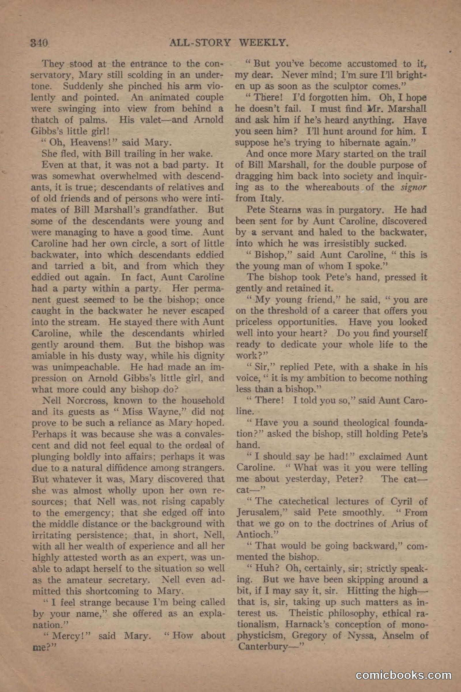 All Story Magazine, June 19, 1920 — page 62 of 156