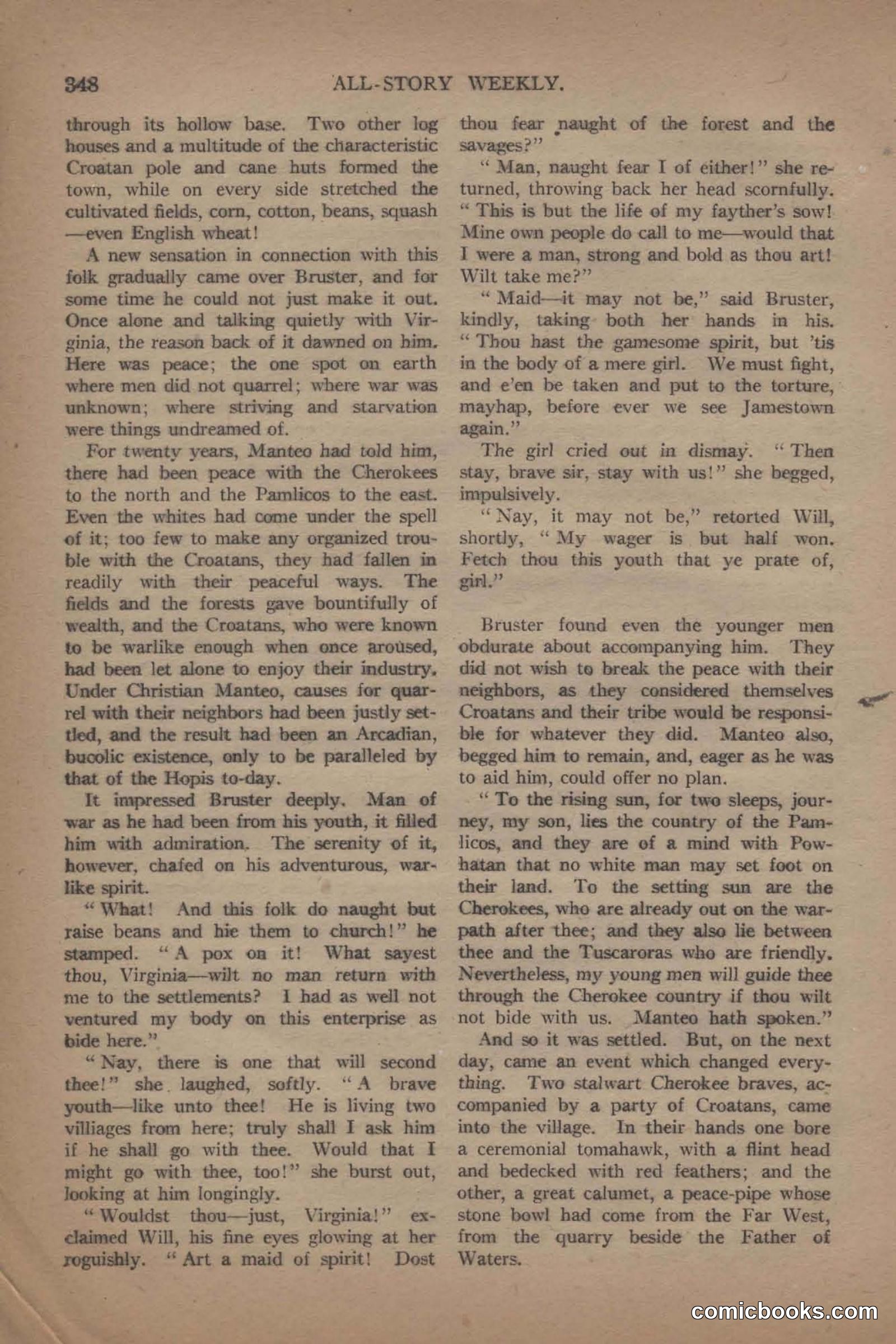 All Story Magazine, June 19, 1920 — page 70 of 156