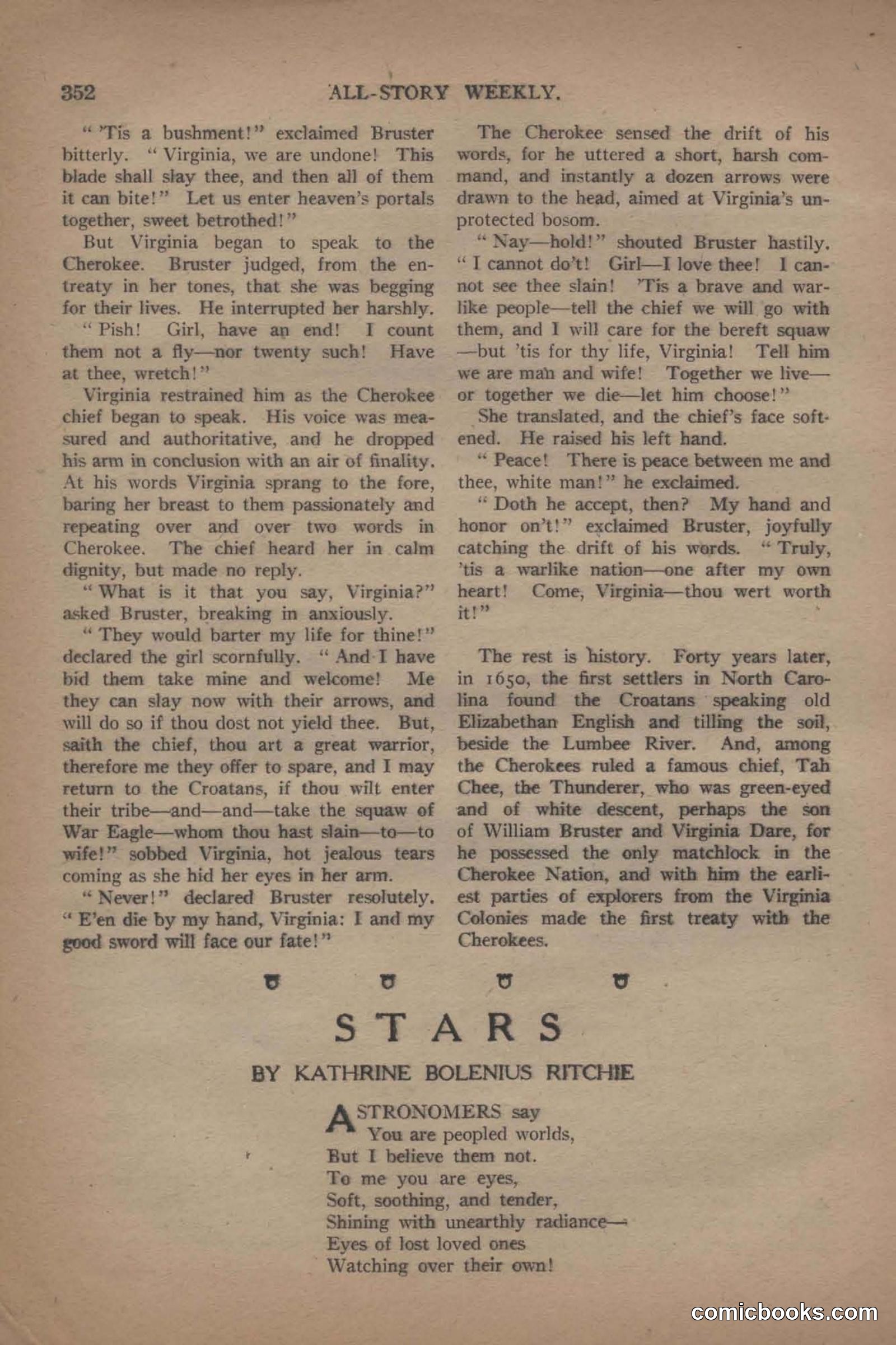 All Story Magazine, June 19, 1920 — page 74 of 156