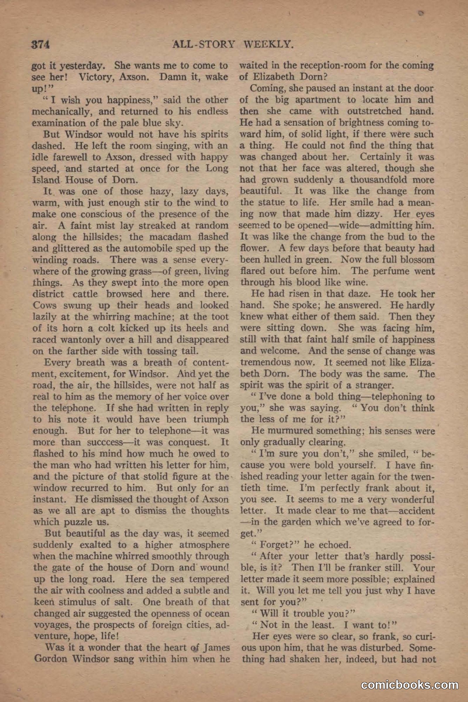 All Story Magazine, June 19, 1920 — page 96 of 156