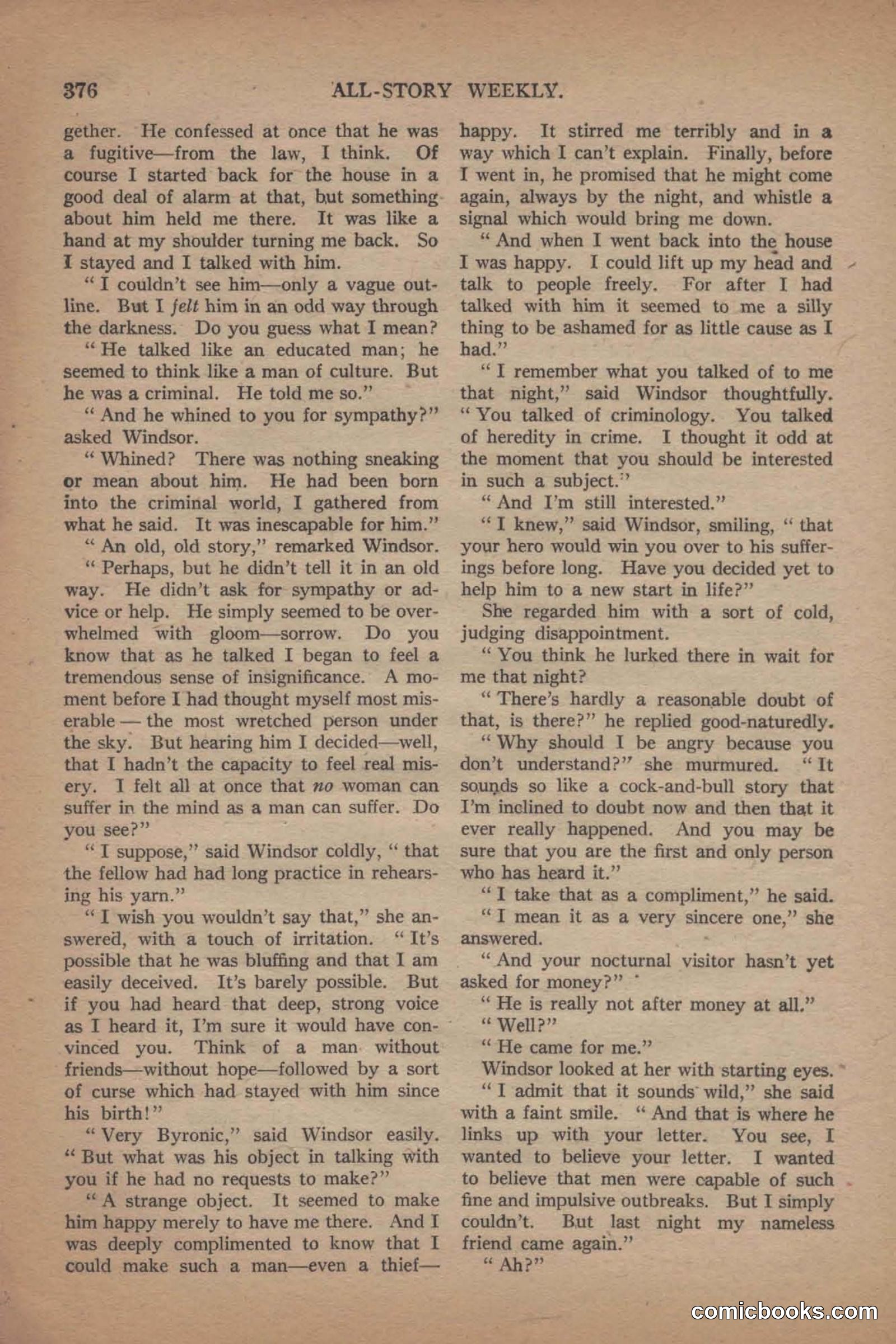 All Story Magazine, June 19, 1920 — page 98 of 156