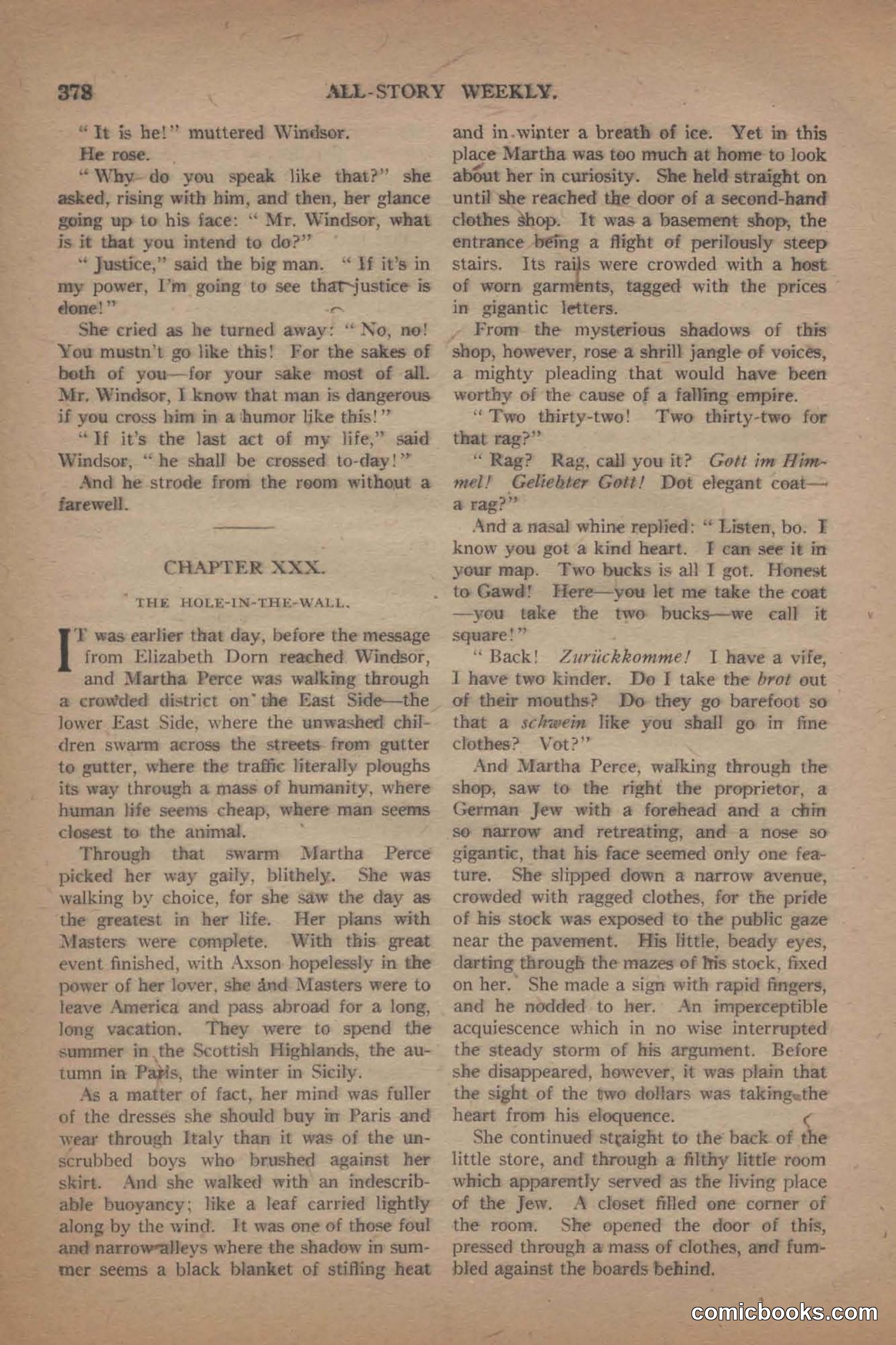 All Story Magazine, June 19, 1920 — page 100 of 156