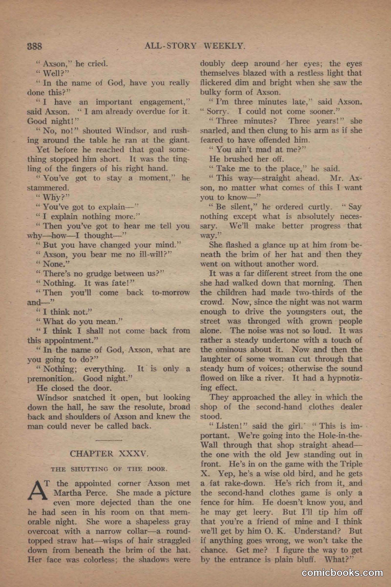 All Story Magazine, June 19, 1920 — page 110 of 156