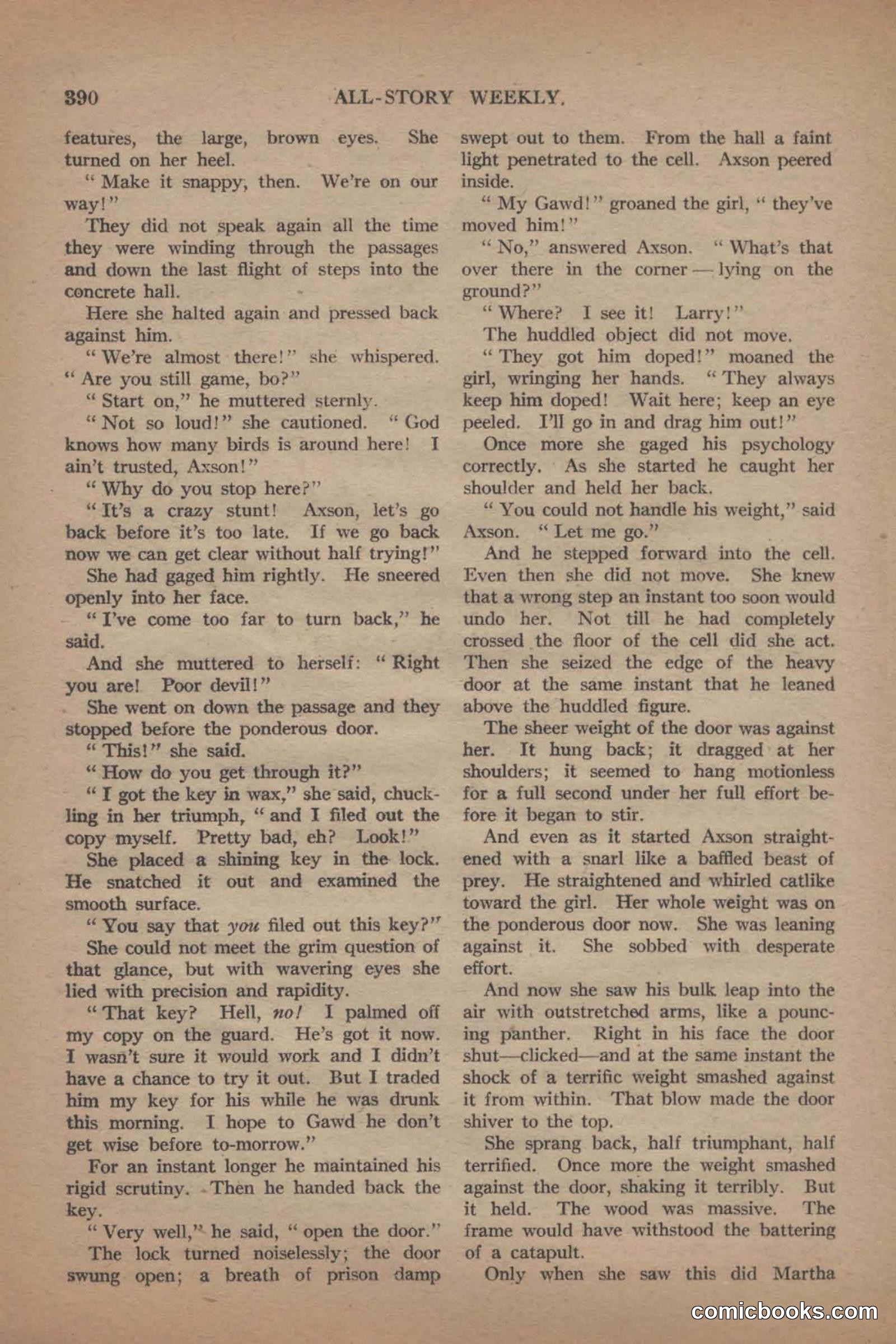 All Story Magazine, June 19, 1920 — page 112 of 156