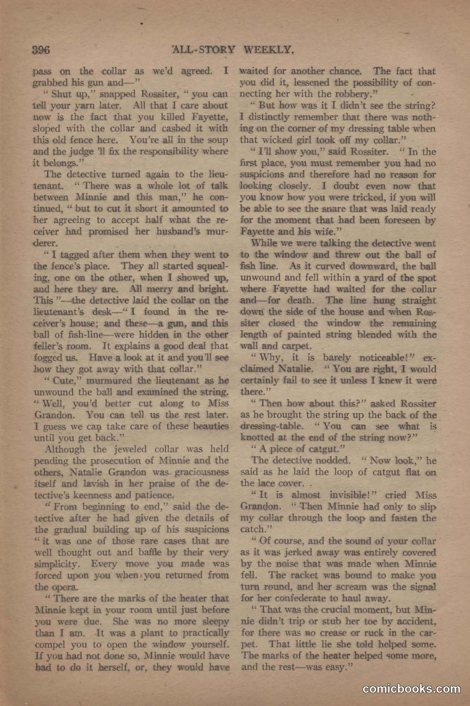 All Story Magazine, June 19, 1920 — page 118 of 156